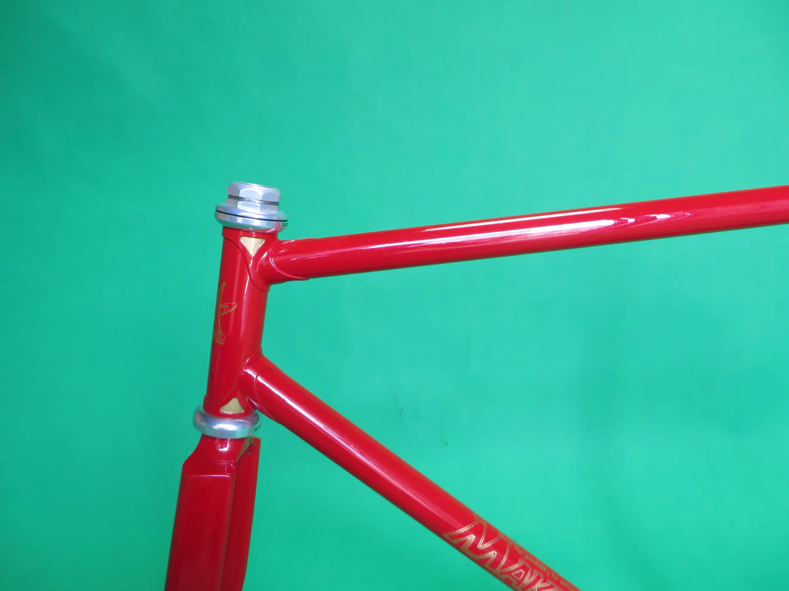 Makino // Red with gold flake // Columbus Max Fork // 53cm - Image 4