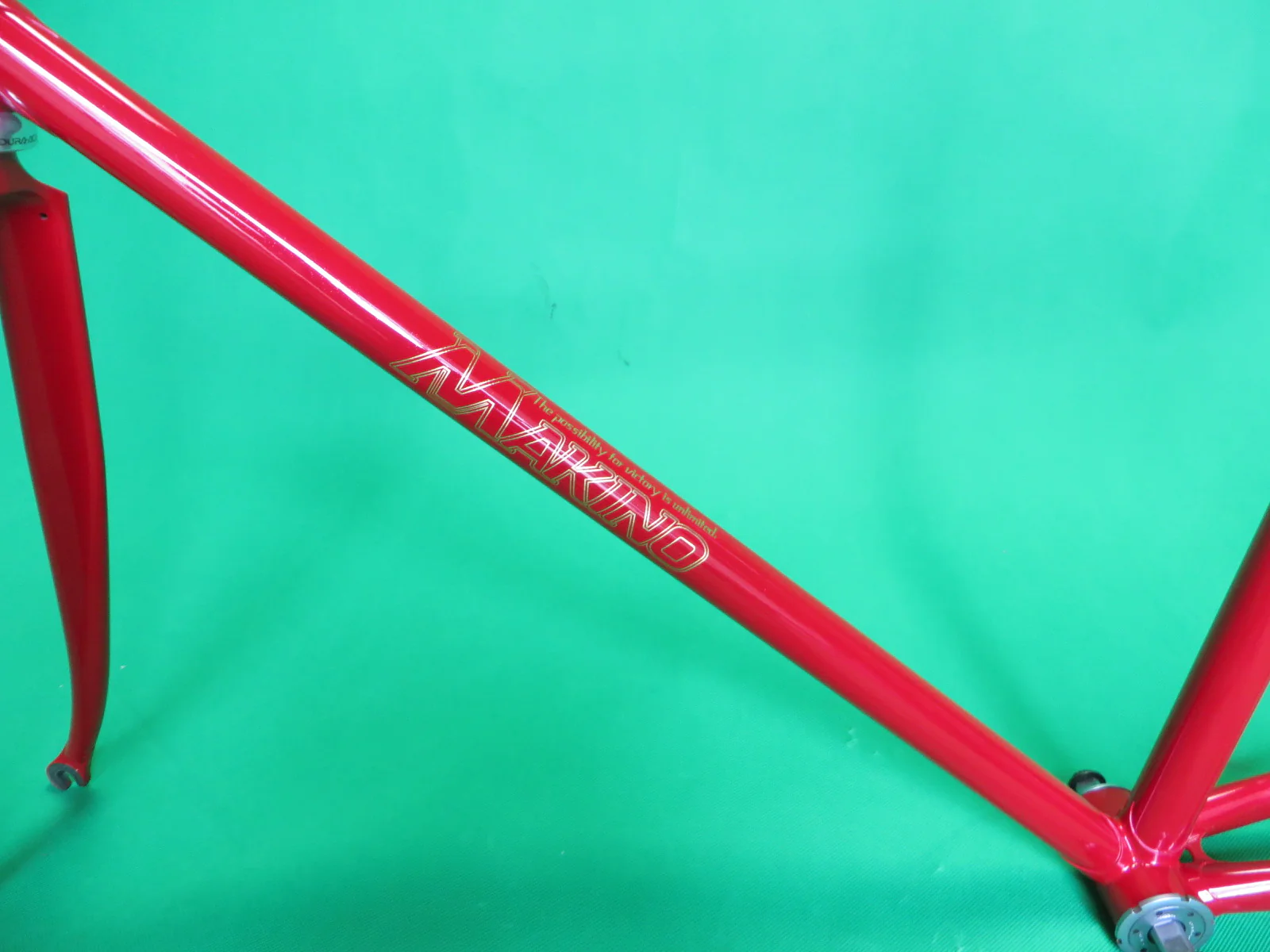Makino // Red with gold flake // Columbus Max Fork // 53cm - Image 6