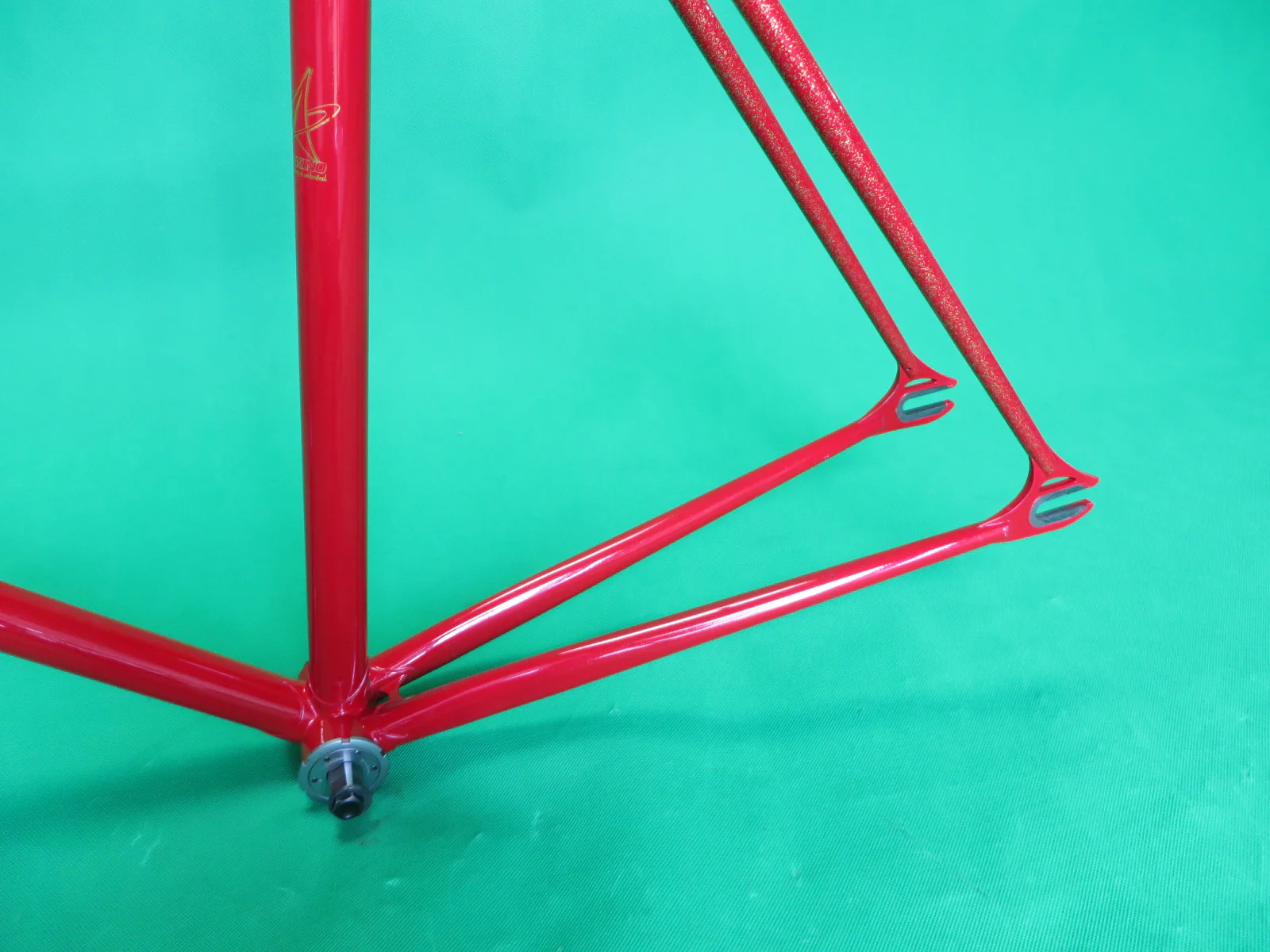 Makino // Red with gold flake // Columbus Max Fork // 53cm - Image 7