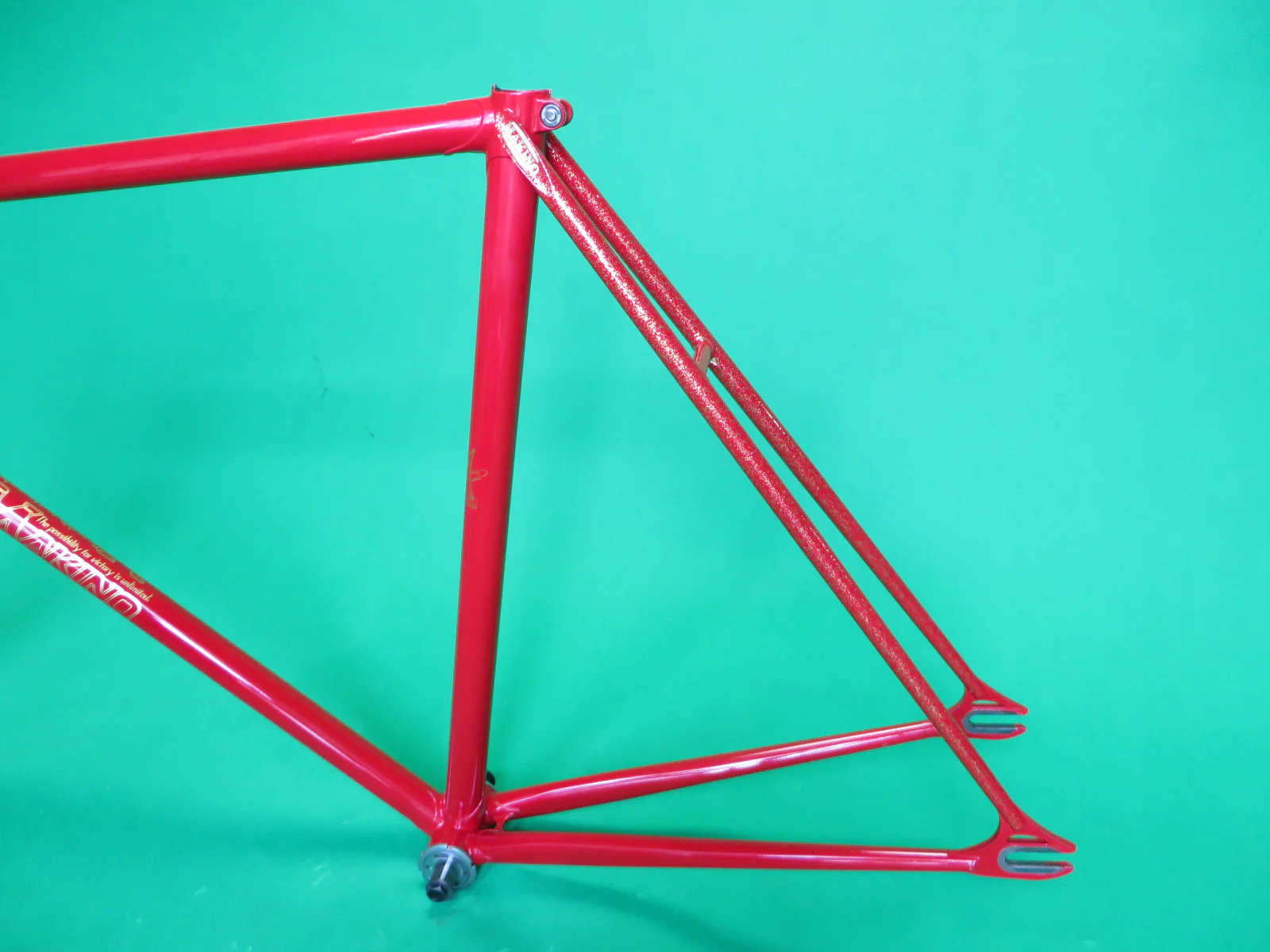 Makino // Red with gold flake // Columbus Max Fork // 53cm - Image 8