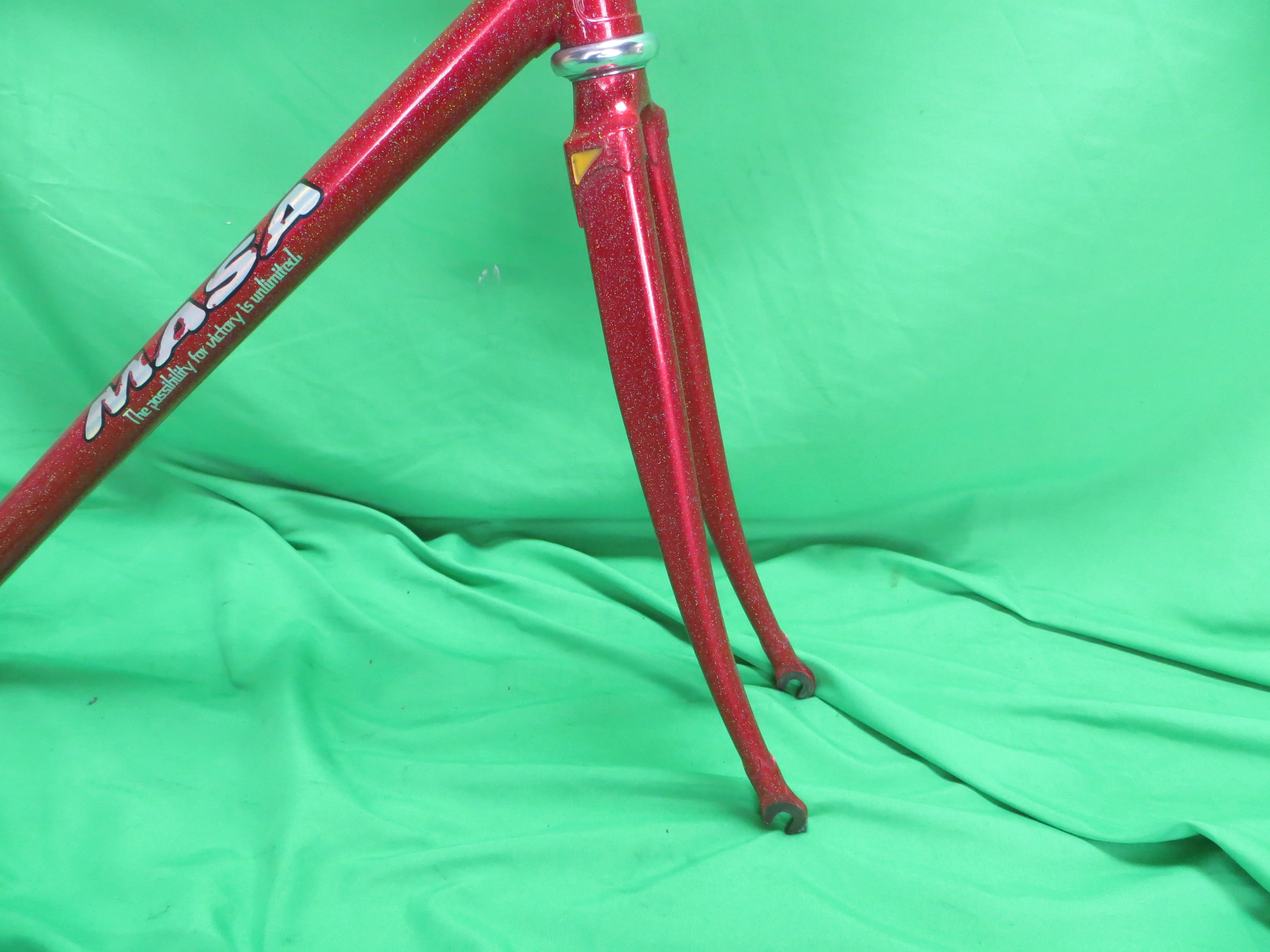 Makino Reynolds 853 // Red Metallic with Rainow Flake // 52cm /250318 - Image 11