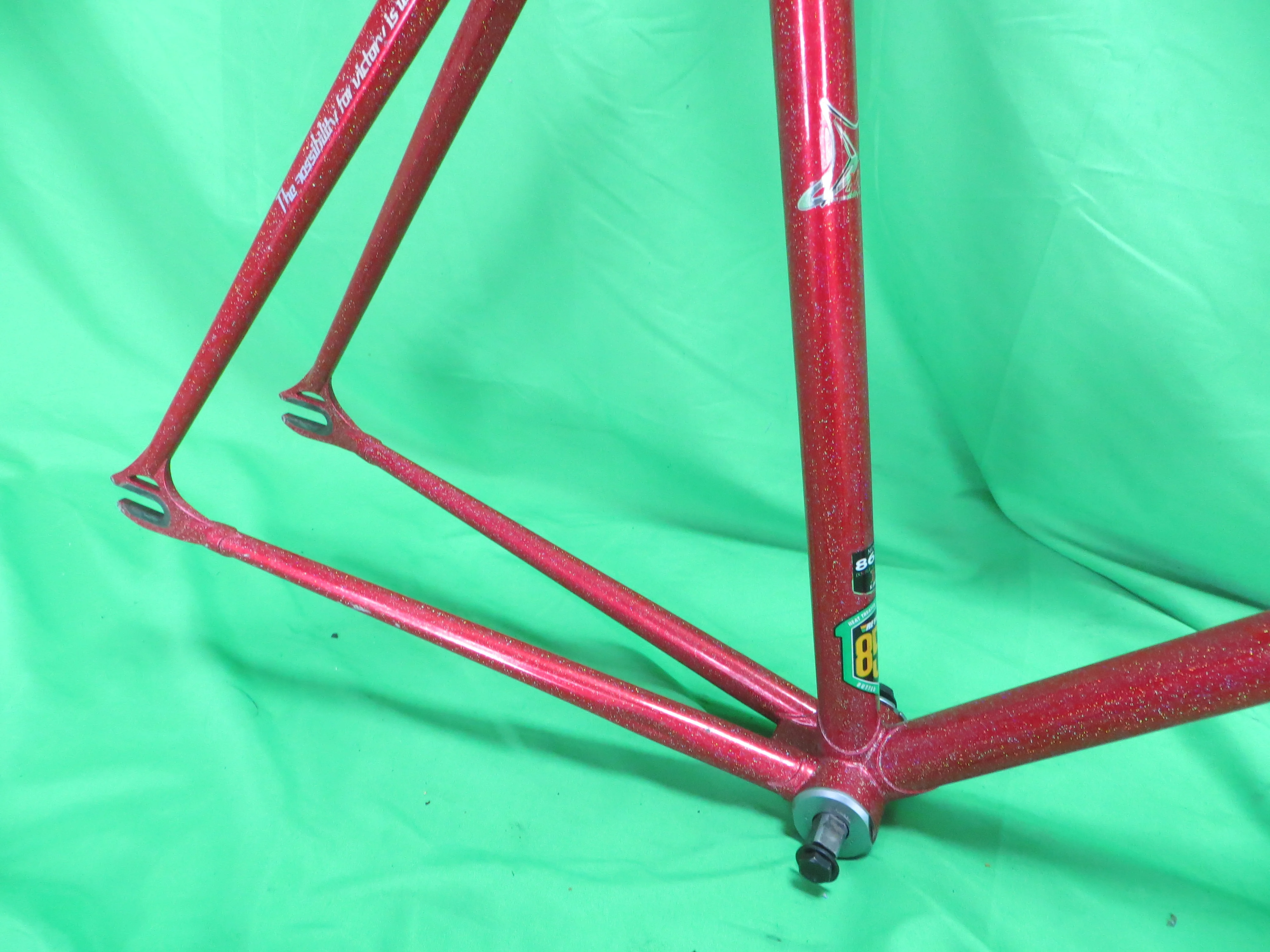 Makino Reynolds 853 // Red Metallic with Rainow Flake // 52cm /250318 - Image 15