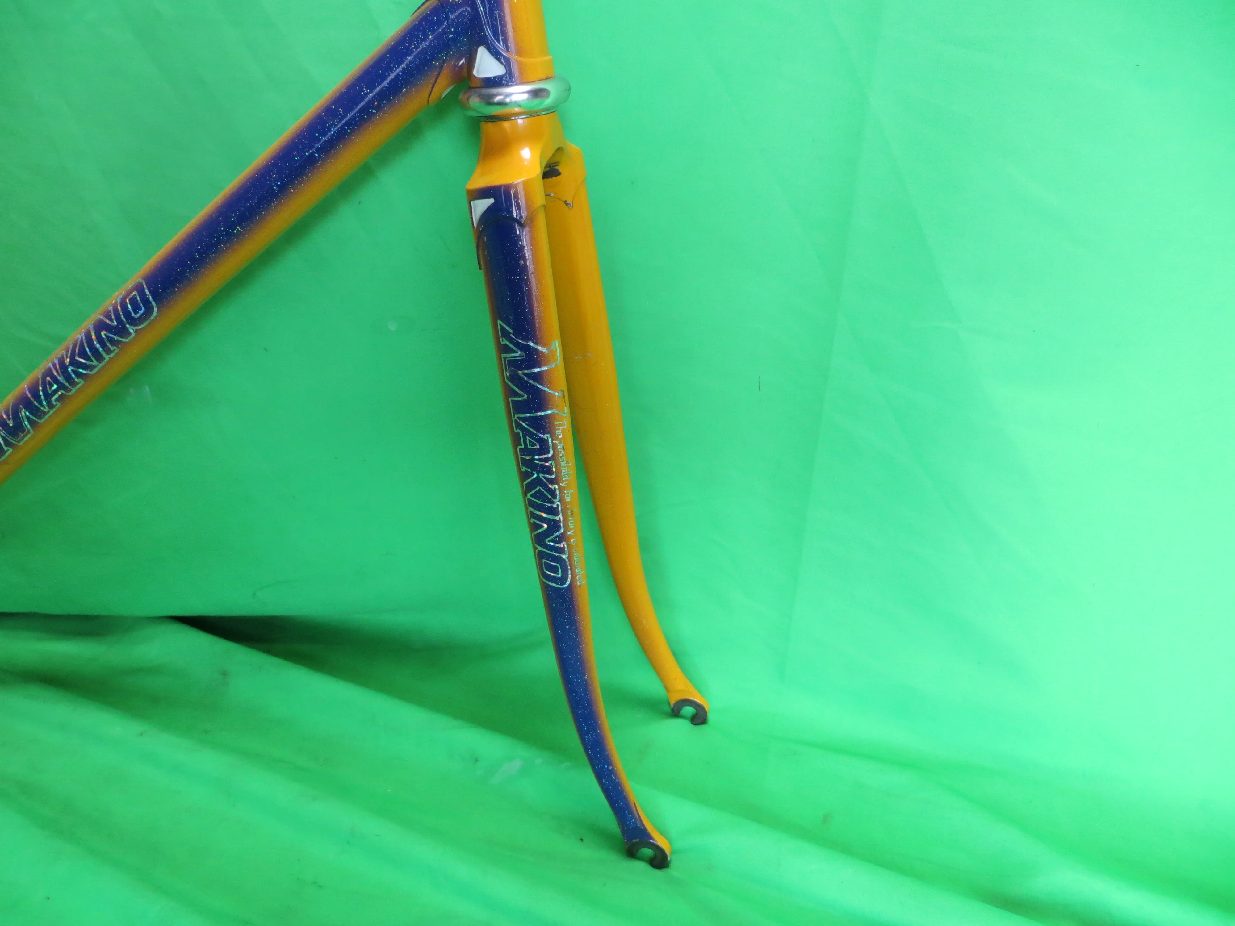 Makino // Yellow Purple Fade with Rainbow Flake // 53cm - Image 11