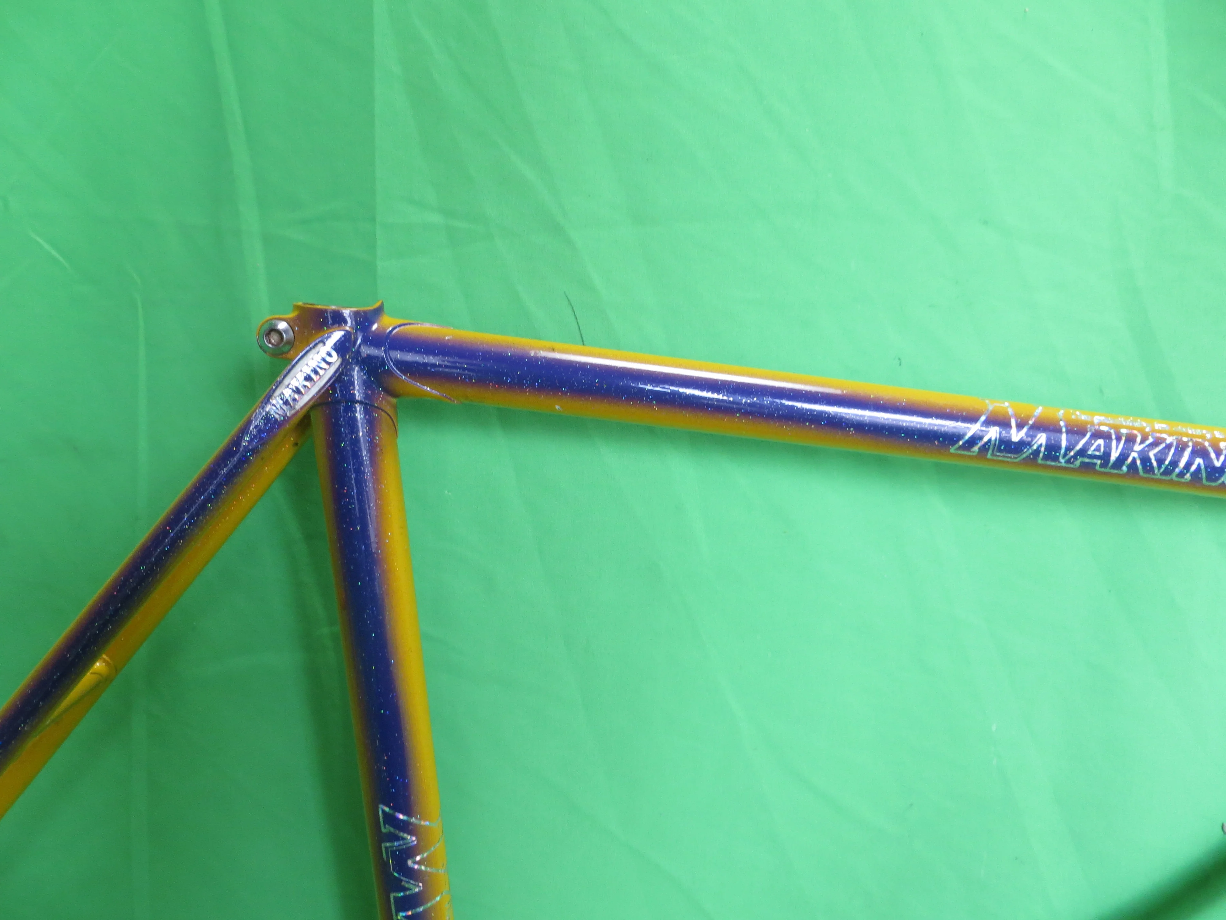 Makino // Yellow Purple Fade with Rainbow Flake // 53cm - Image 14