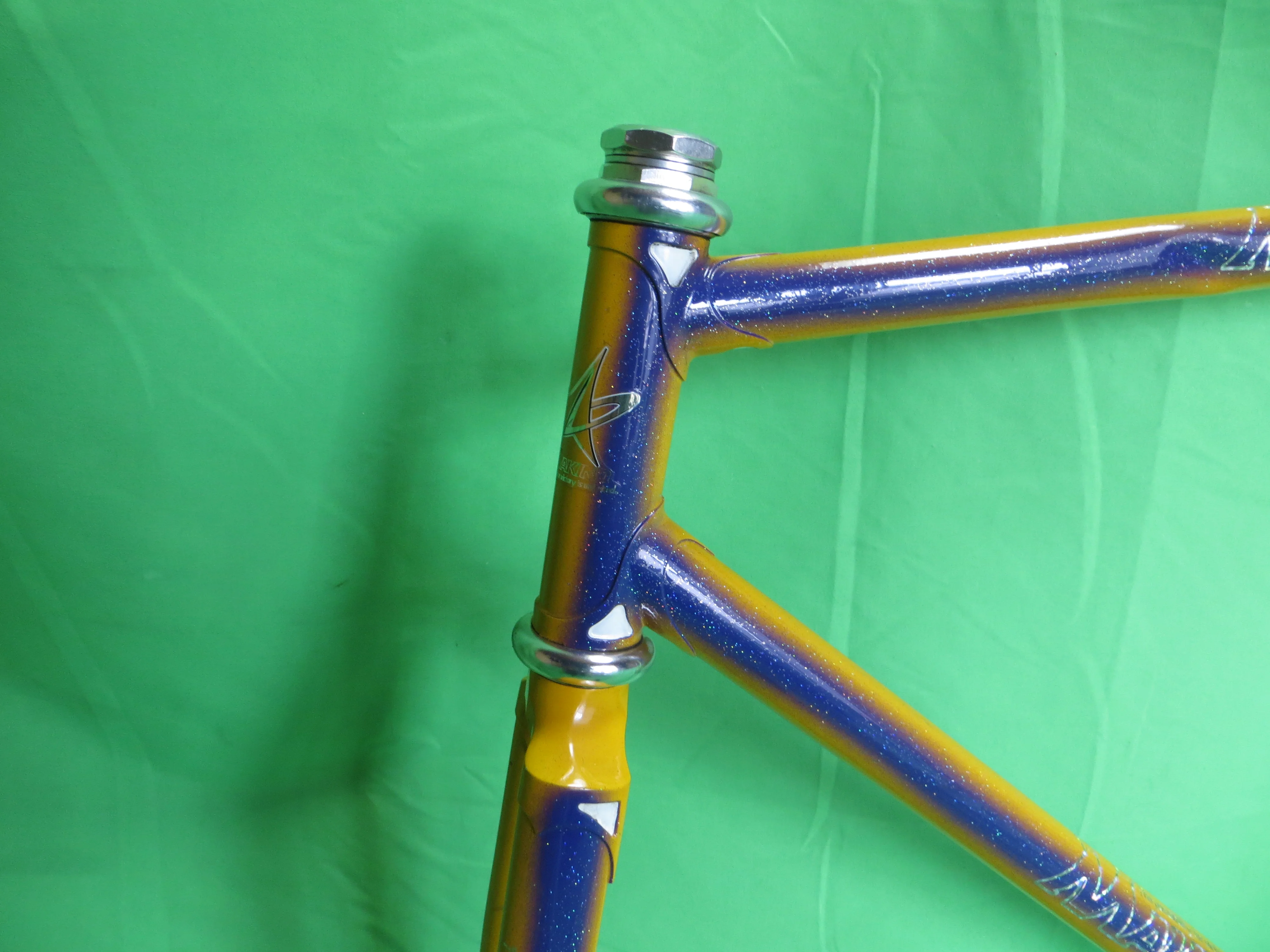 Makino // Yellow Purple Fade with Rainbow Flake // 53cm - Image 2