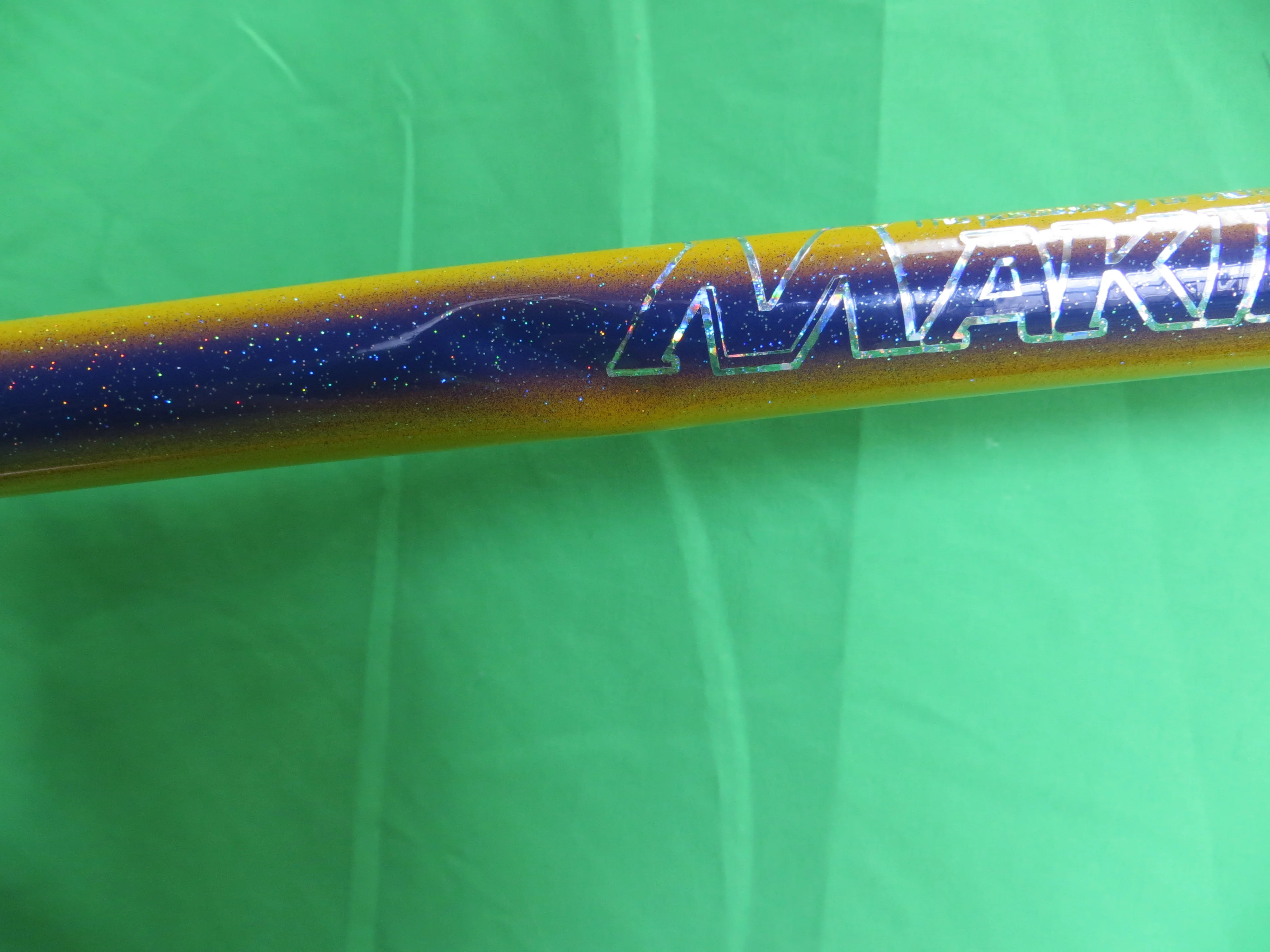 Makino // Yellow Purple Fade with Rainbow Flake // 53cm - Image 5