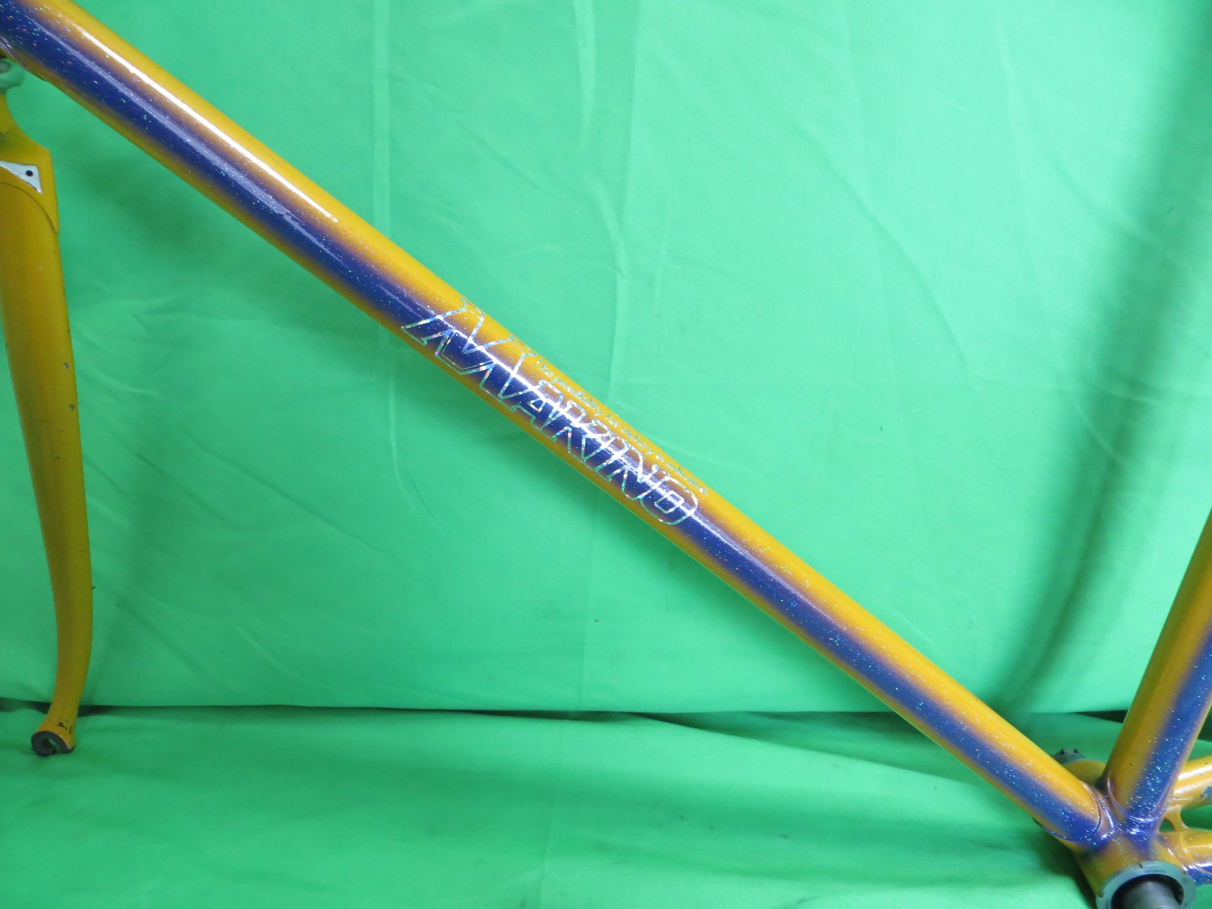 Makino // Yellow Purple Fade with Rainbow Flake // 53cm - Image 7