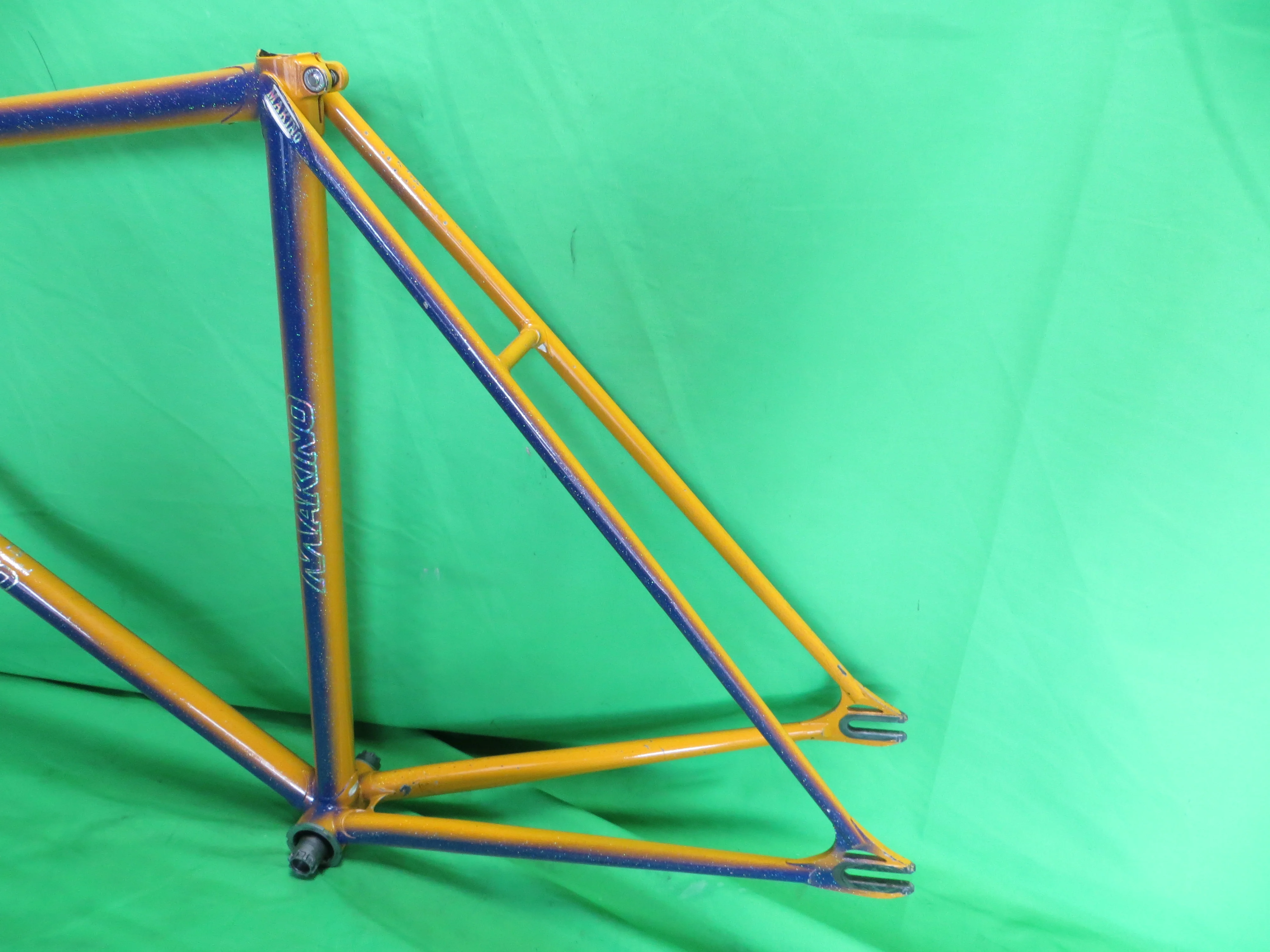 Makino // Yellow Purple Fade with Rainbow Flake // 53cm - Image 9