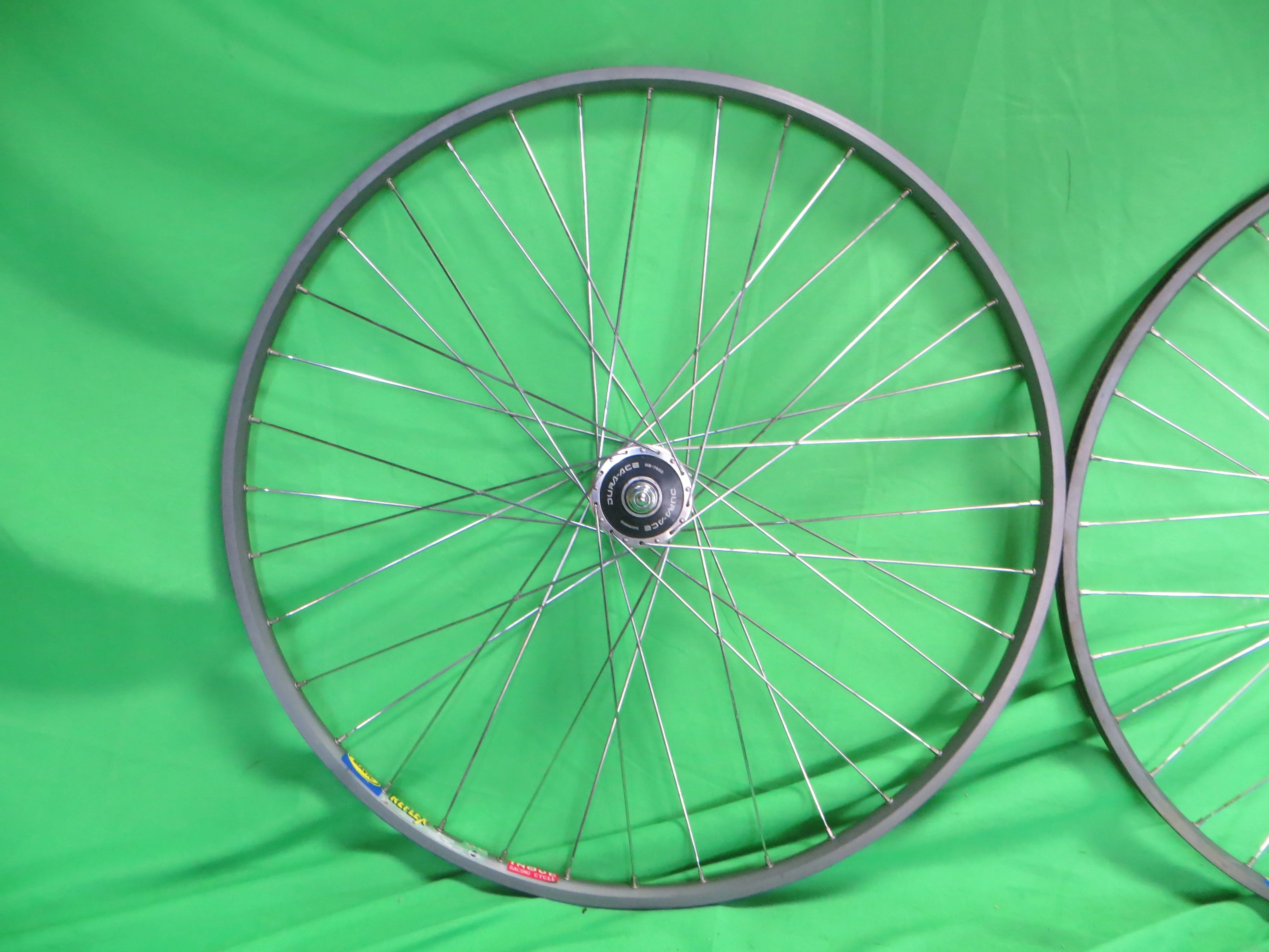 Mavic Reflex 700c Tubular Rims, Shimano Dura Ace HB-7600 NJS hubs 36H 120mm (26021502) - Image 5