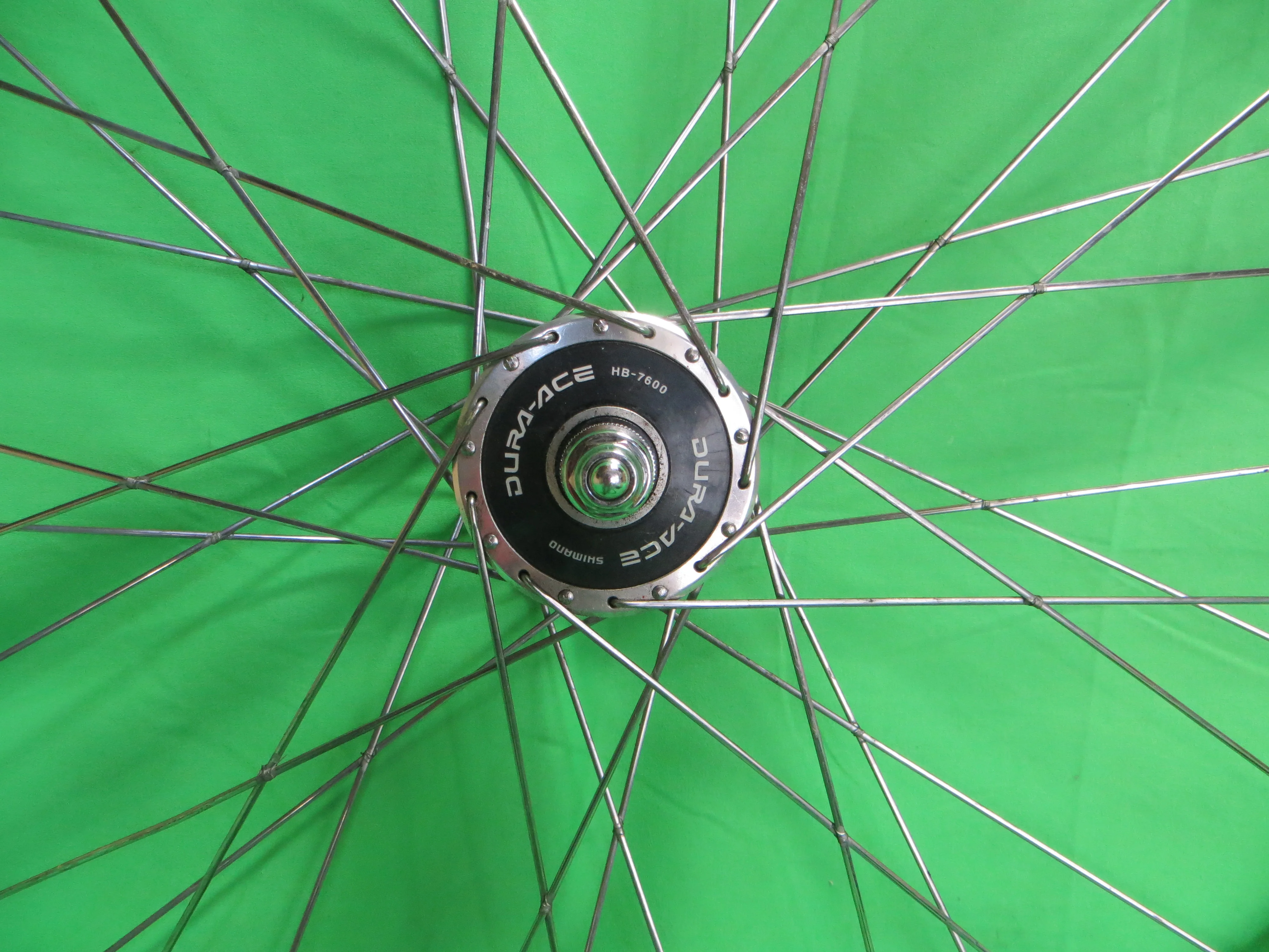 Mavic Reflex 700c Tubular Rims, Shimano Dura Ace HB-7600 NJS hubs 36H 120mm (26021502) - Image 6