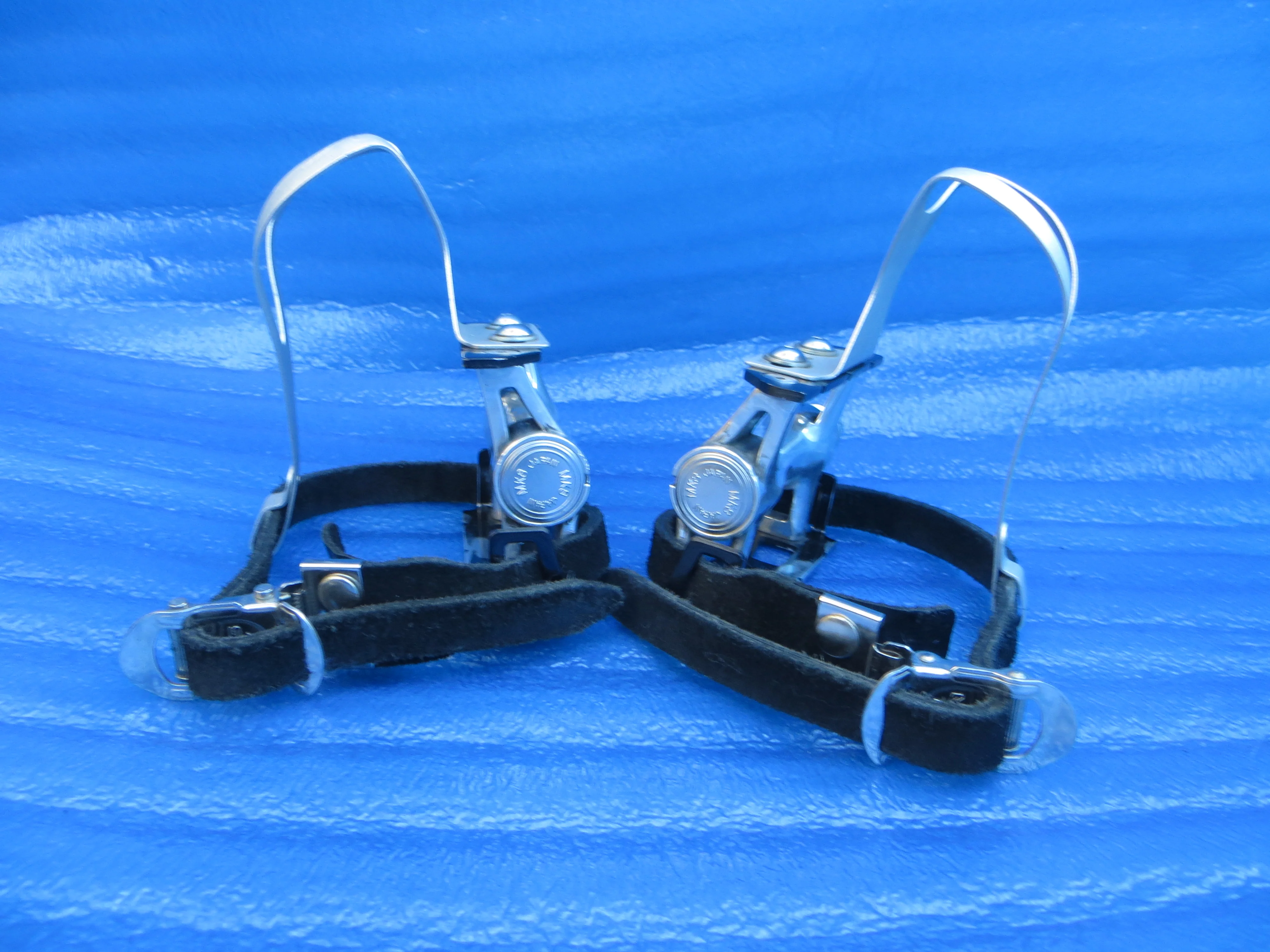 MKS Custom Nuevo NJS Pedals , MKS NJS M-size AA Clips and MKS Fit-alfa NJS Toe Straps (26011016) - Image 4