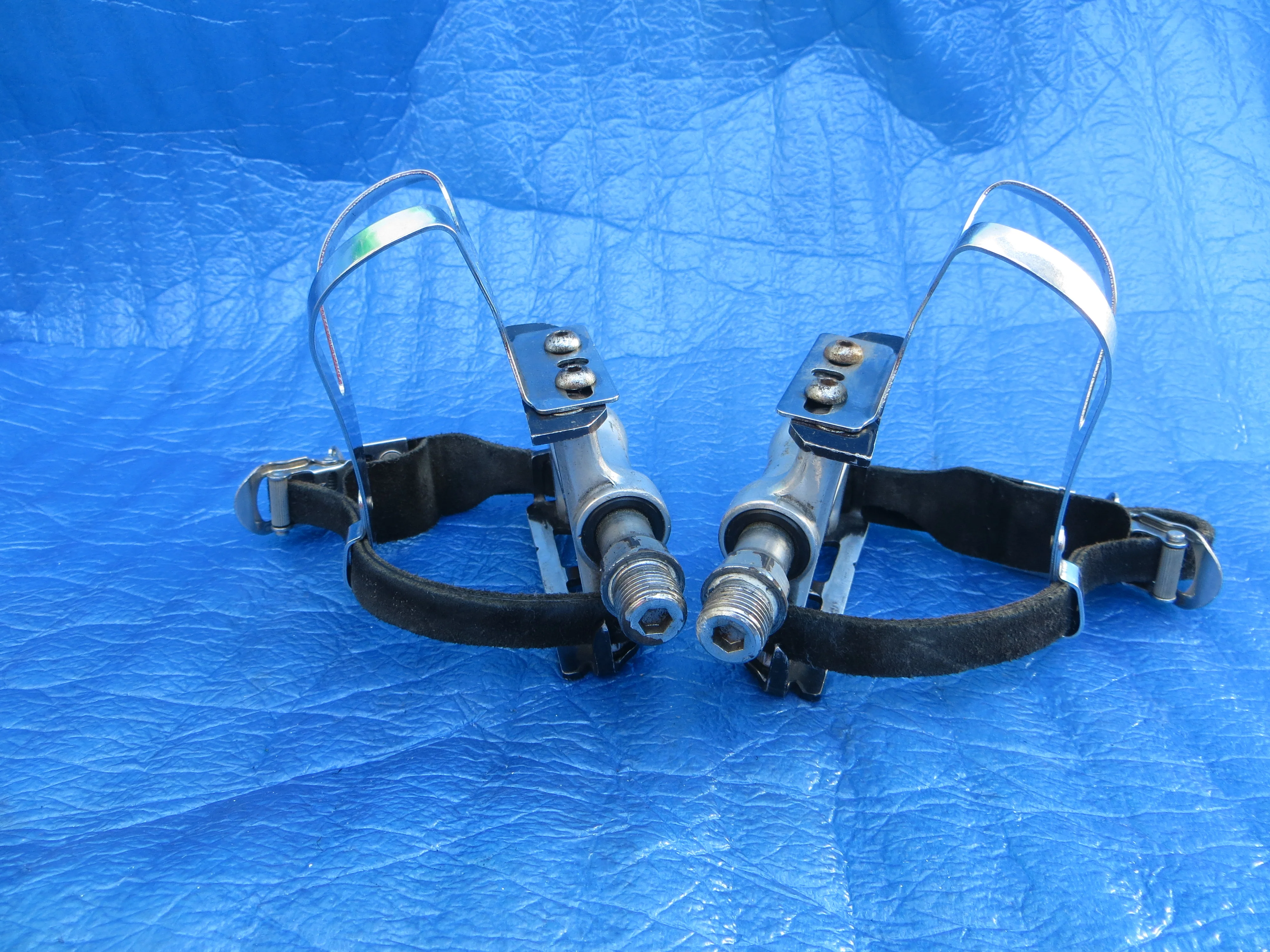 MKS RX-1 NJS Pedals , MKS Steel S-size NJS Clips and MKS Fit-α Sports NJS Toe Straps (25120113) - Image 5