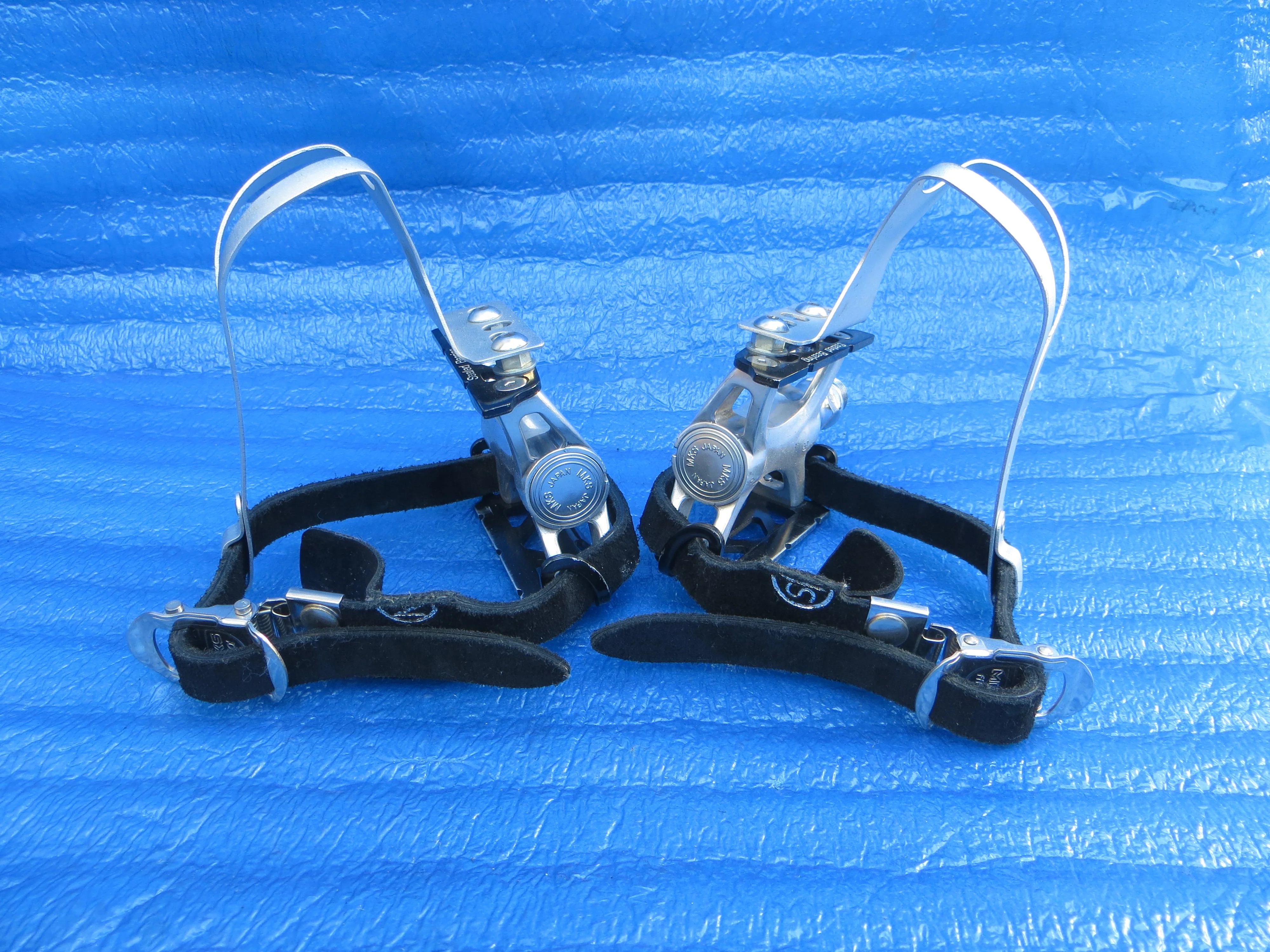 MKS Supreme NJS Pedals , MKS AA M-size NJS Clips and MKS Fit-α Sports NJS Toe Straps (26022317) - Image 4