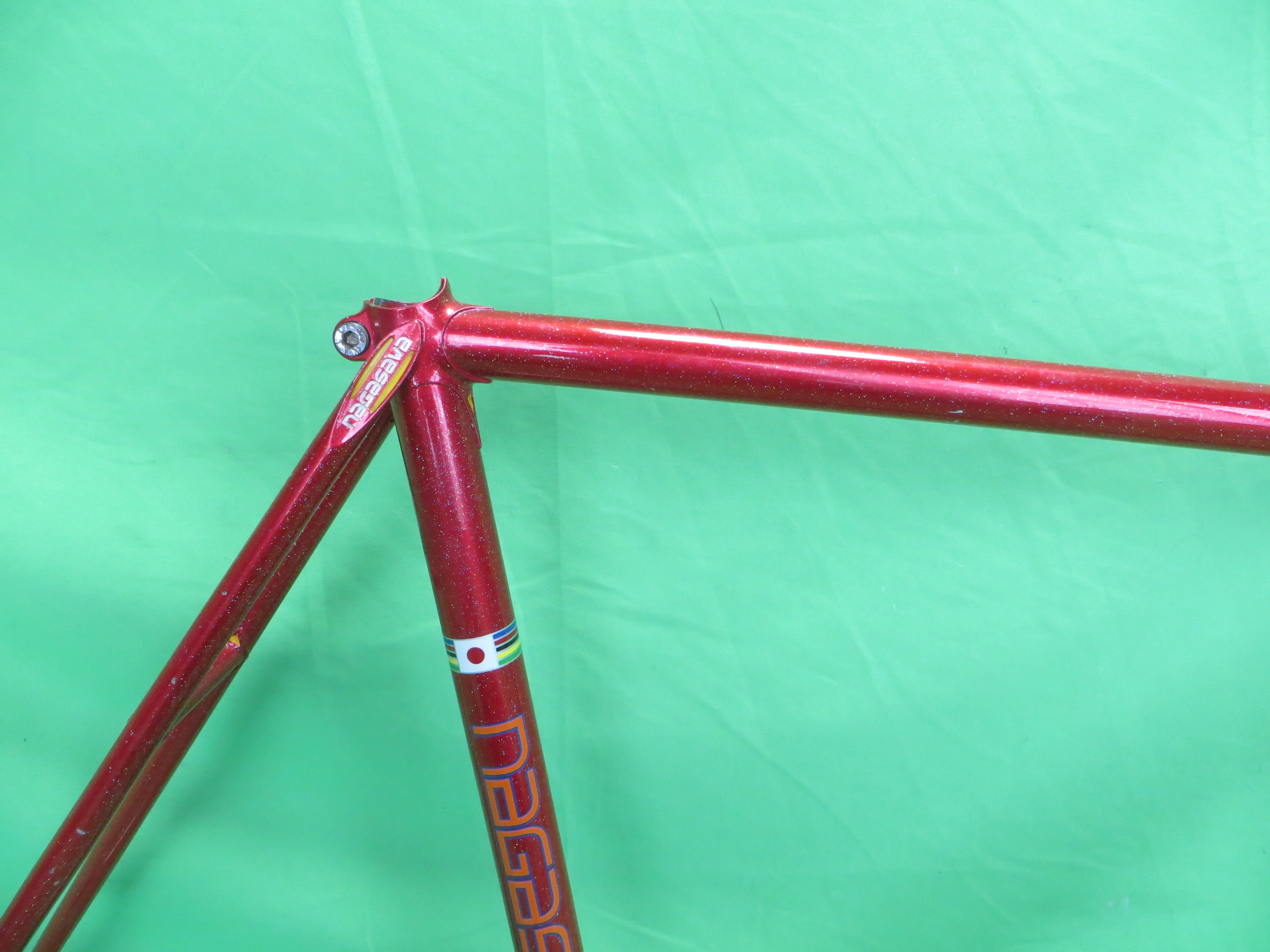 Nagasawa // Red Metallic with rainbow flake // 54.5cm #2 - Image 12