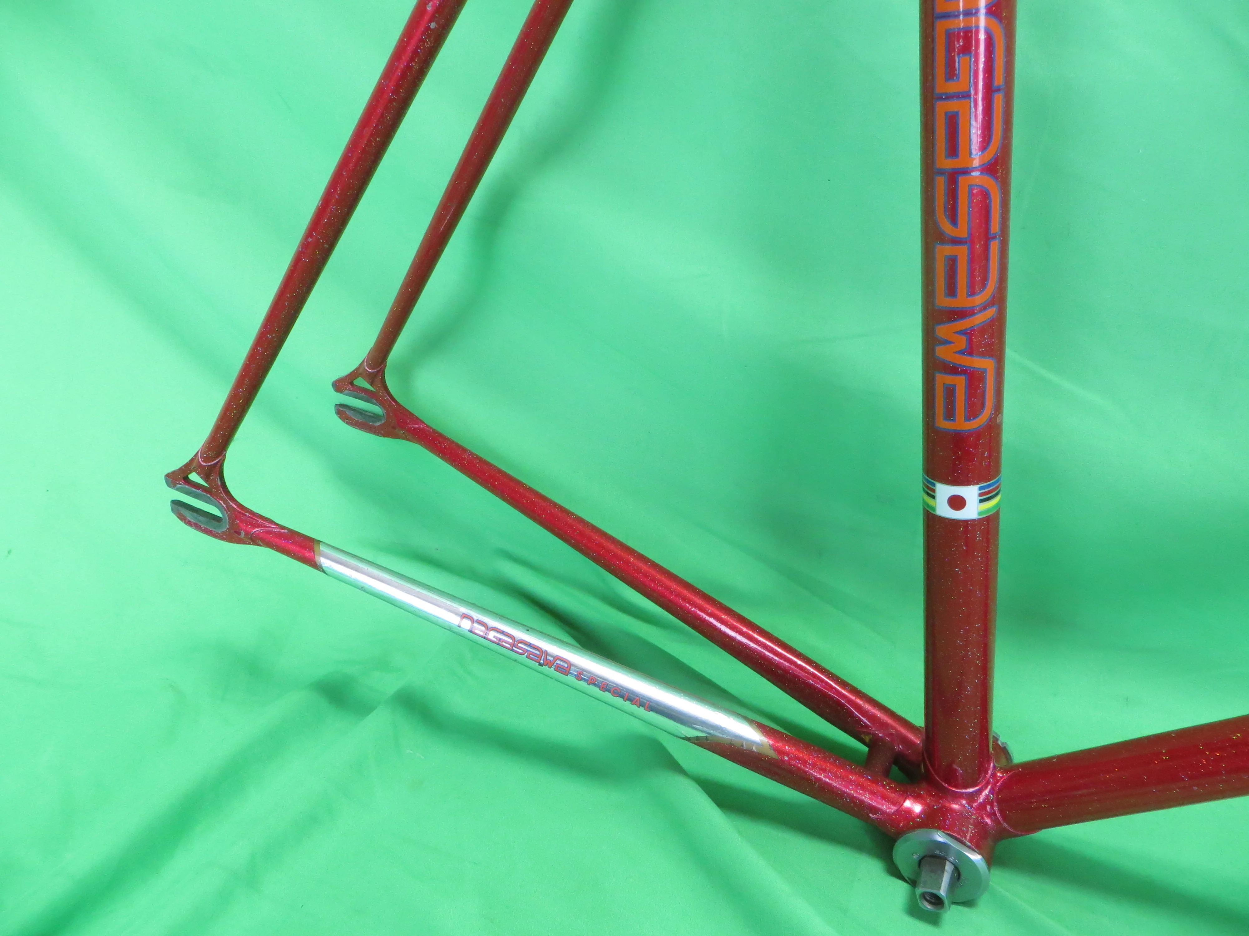 Nagasawa // Red Metallic with rainbow flake // 54.5cm #2 - Image 14