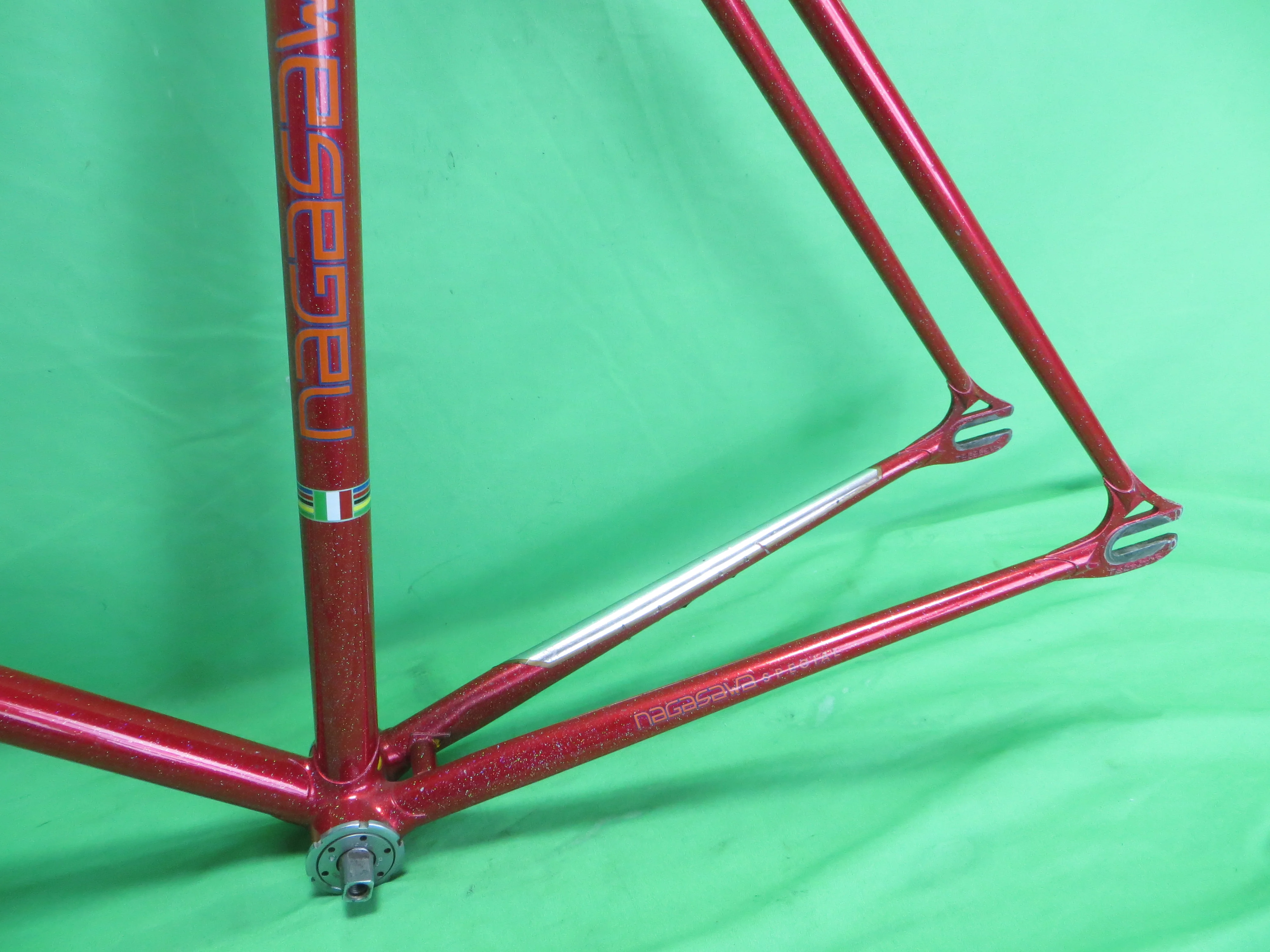 Nagasawa // Red Metallic with rainbow flake // 54.5cm #2 - Image 7