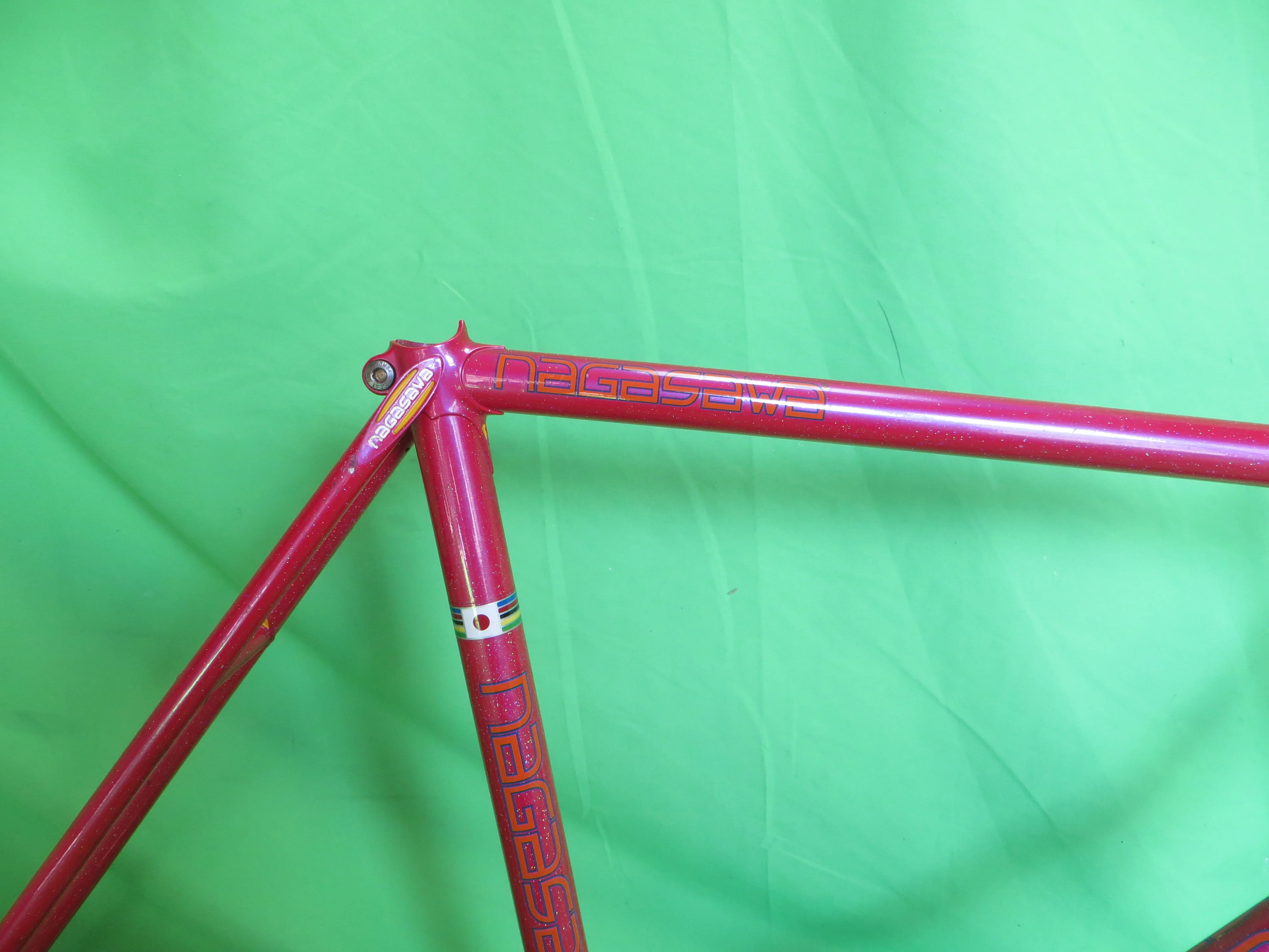 Nagasawa // Ruby Pink with rainbow flake // 52cm - Image 12