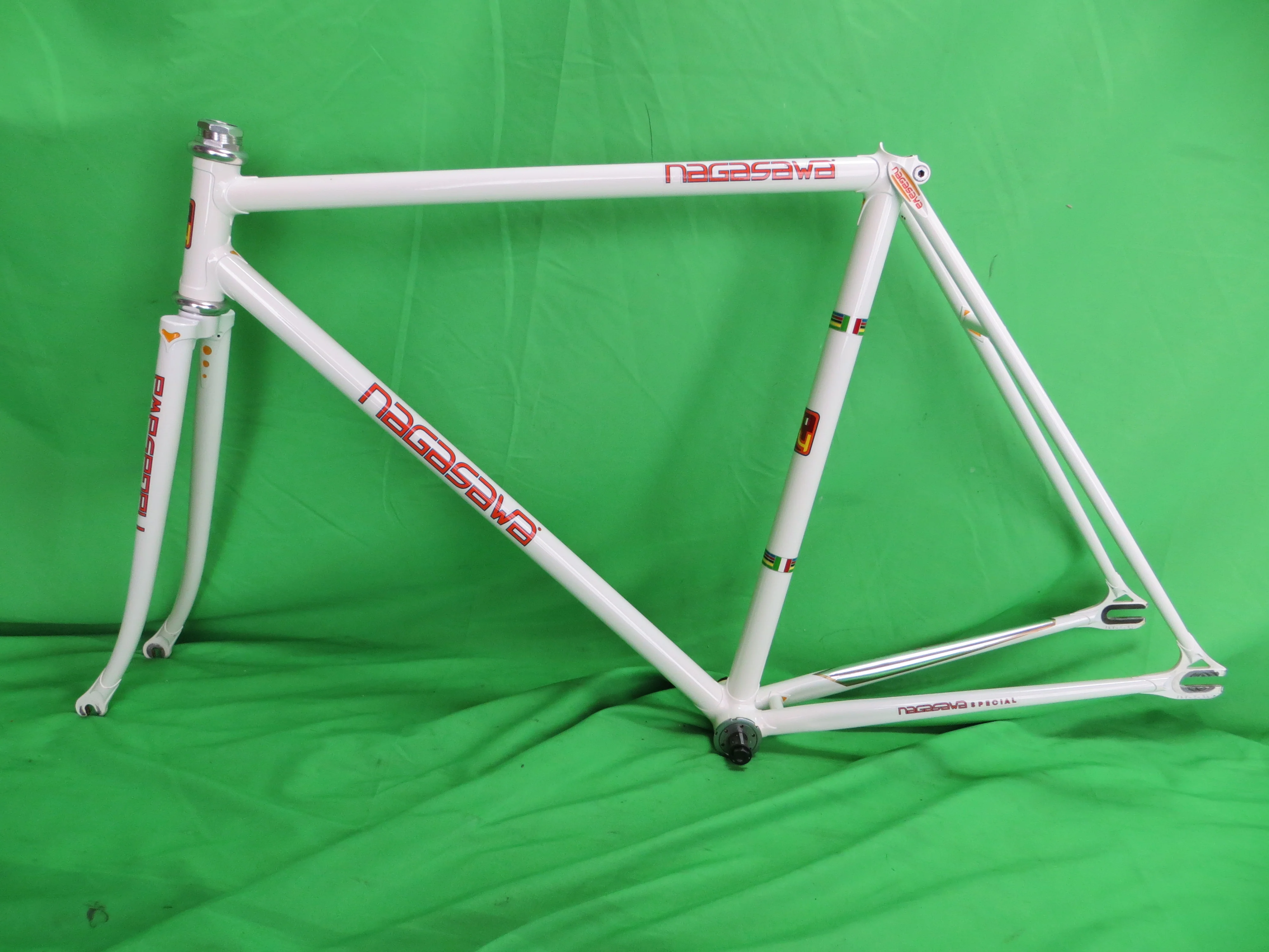 Nagasawa // White // 51.5cm Used By SS-Class Keirin Rider