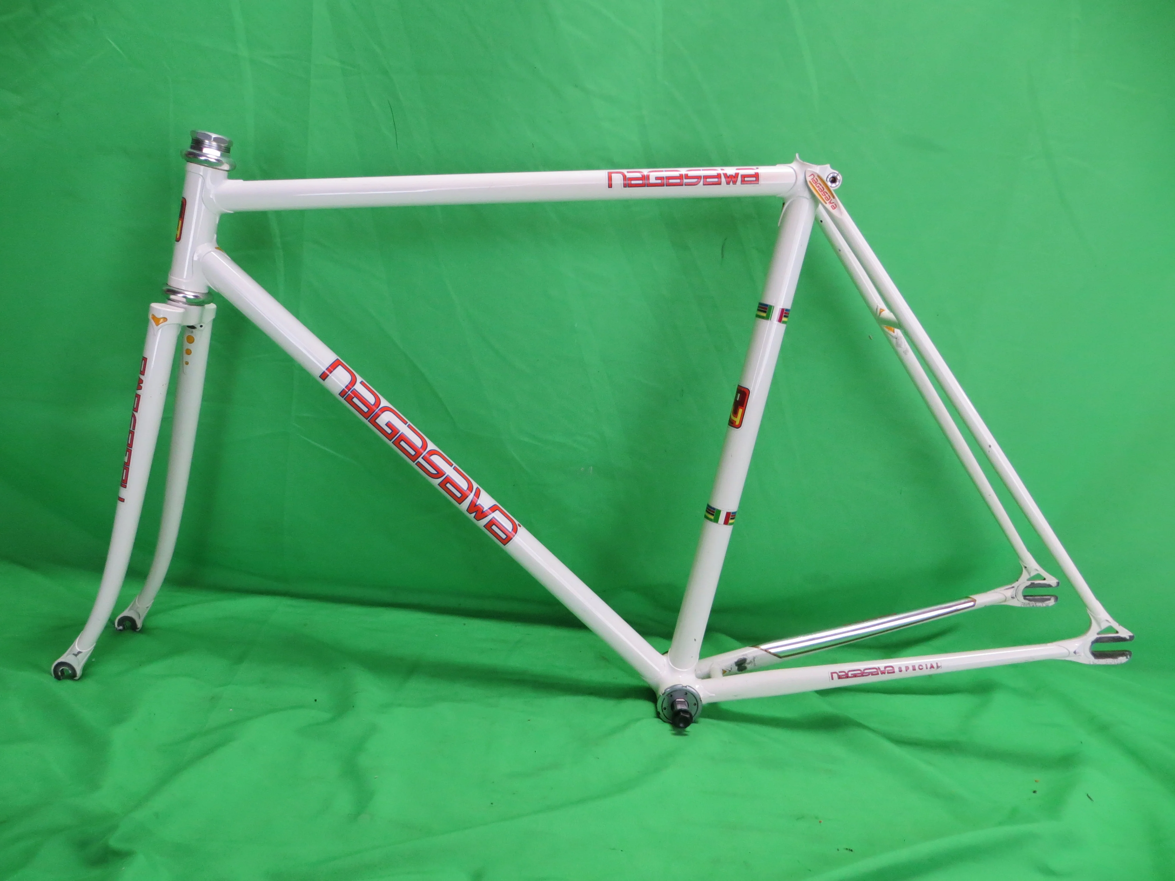 Nagasawa // White // 51.5cm Used By SS-Class Keirin Rider #2