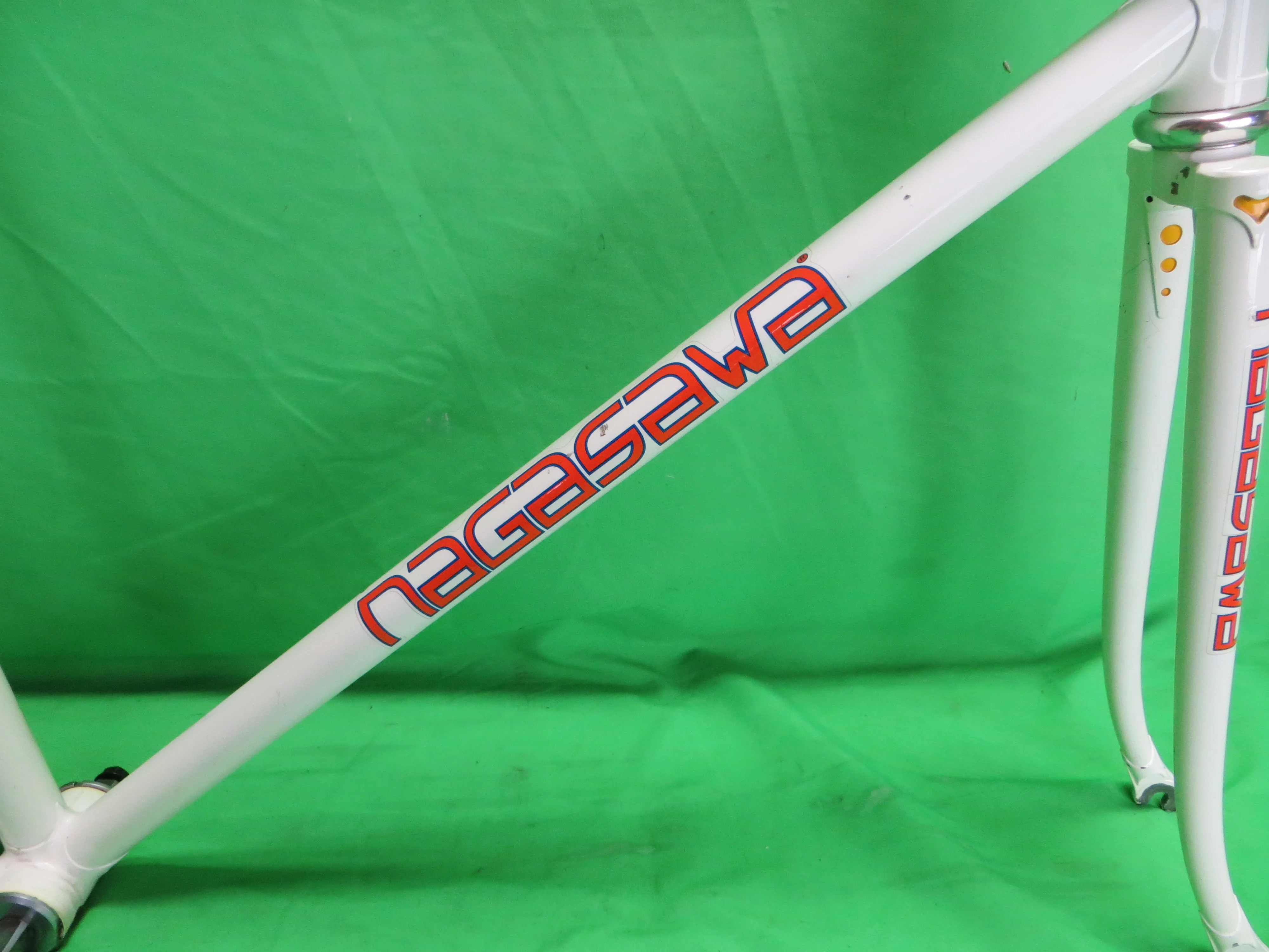 Nagasawa // White // 51.5cm Used By SS-Class Keirin Rider #2 - Image 13