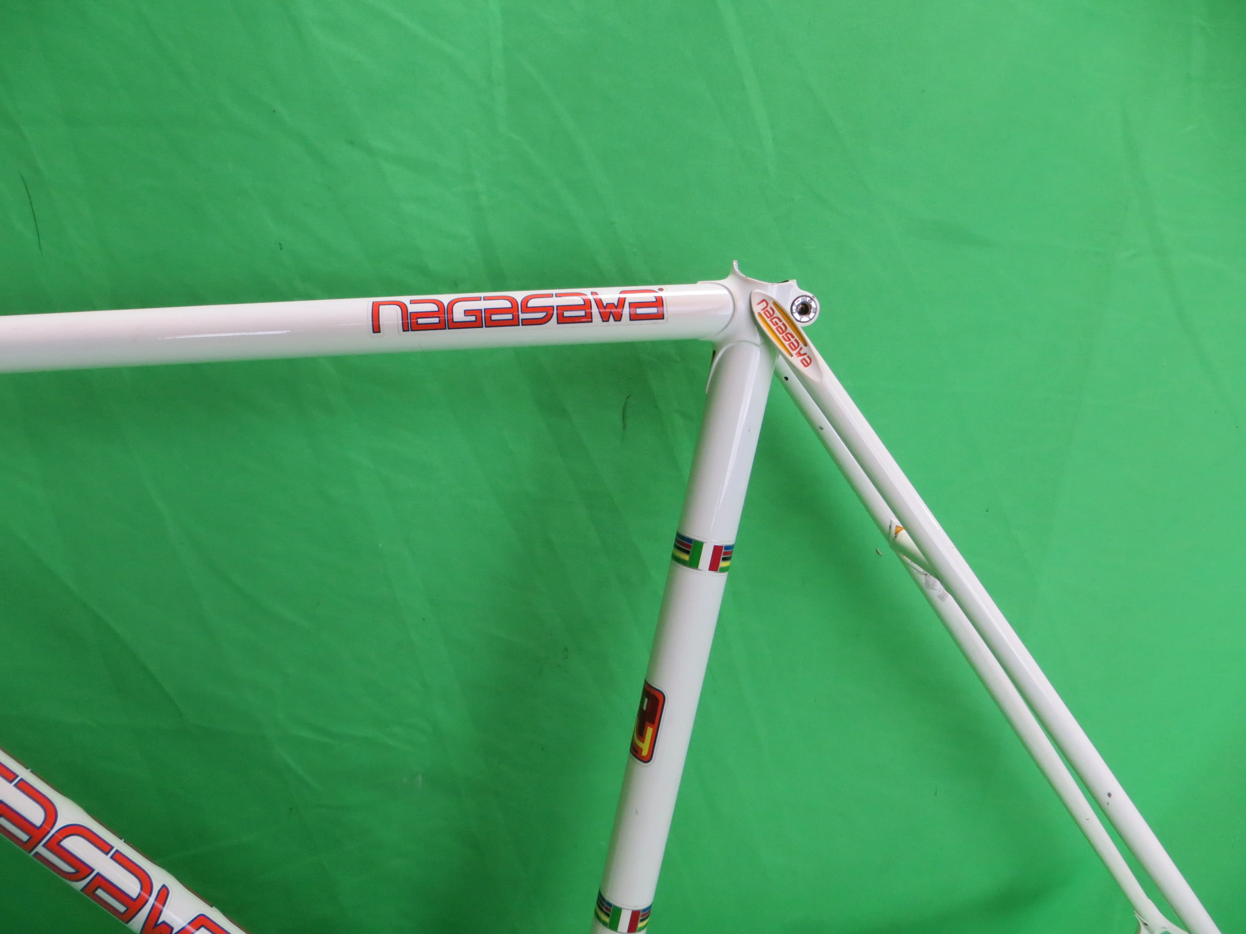 Nagasawa // White // 51.5cm Used By SS-Class Keirin Rider #2 - Image 5