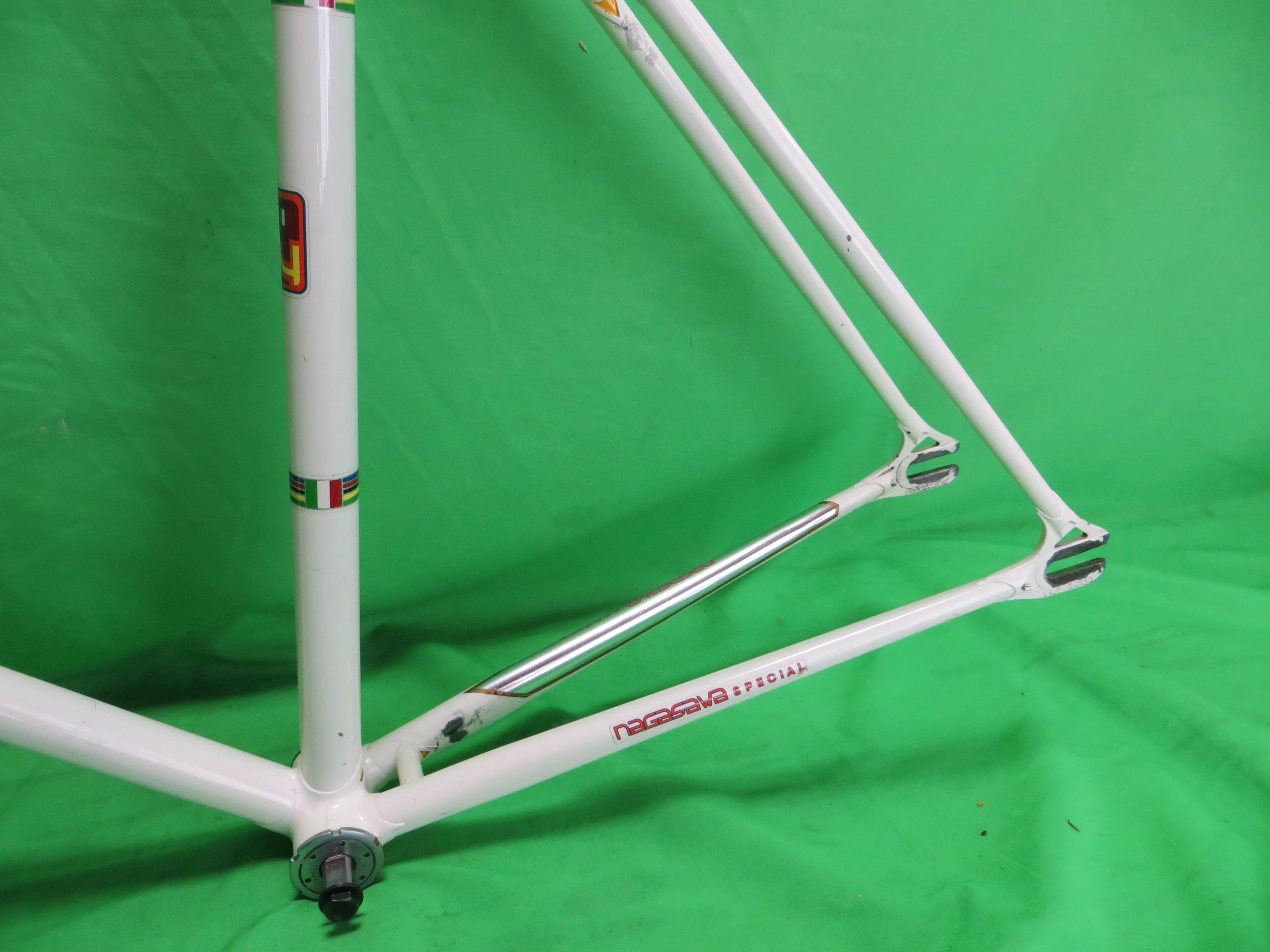 Nagasawa // White // 51.5cm Used By SS-Class Keirin Rider #2 - Image 7