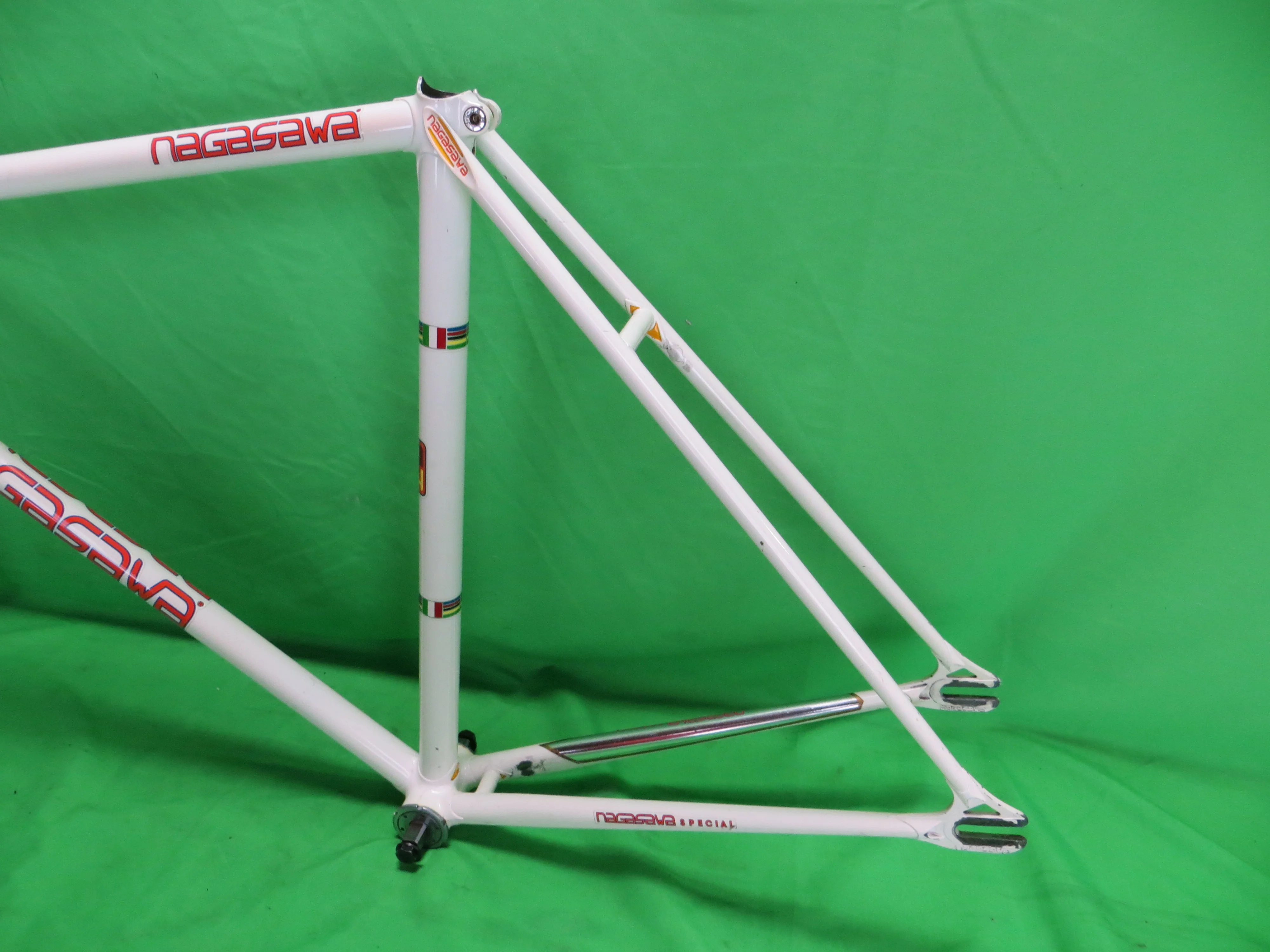 Nagasawa // White // 51.5cm Used By SS-Class Keirin Rider #2 - Image 8