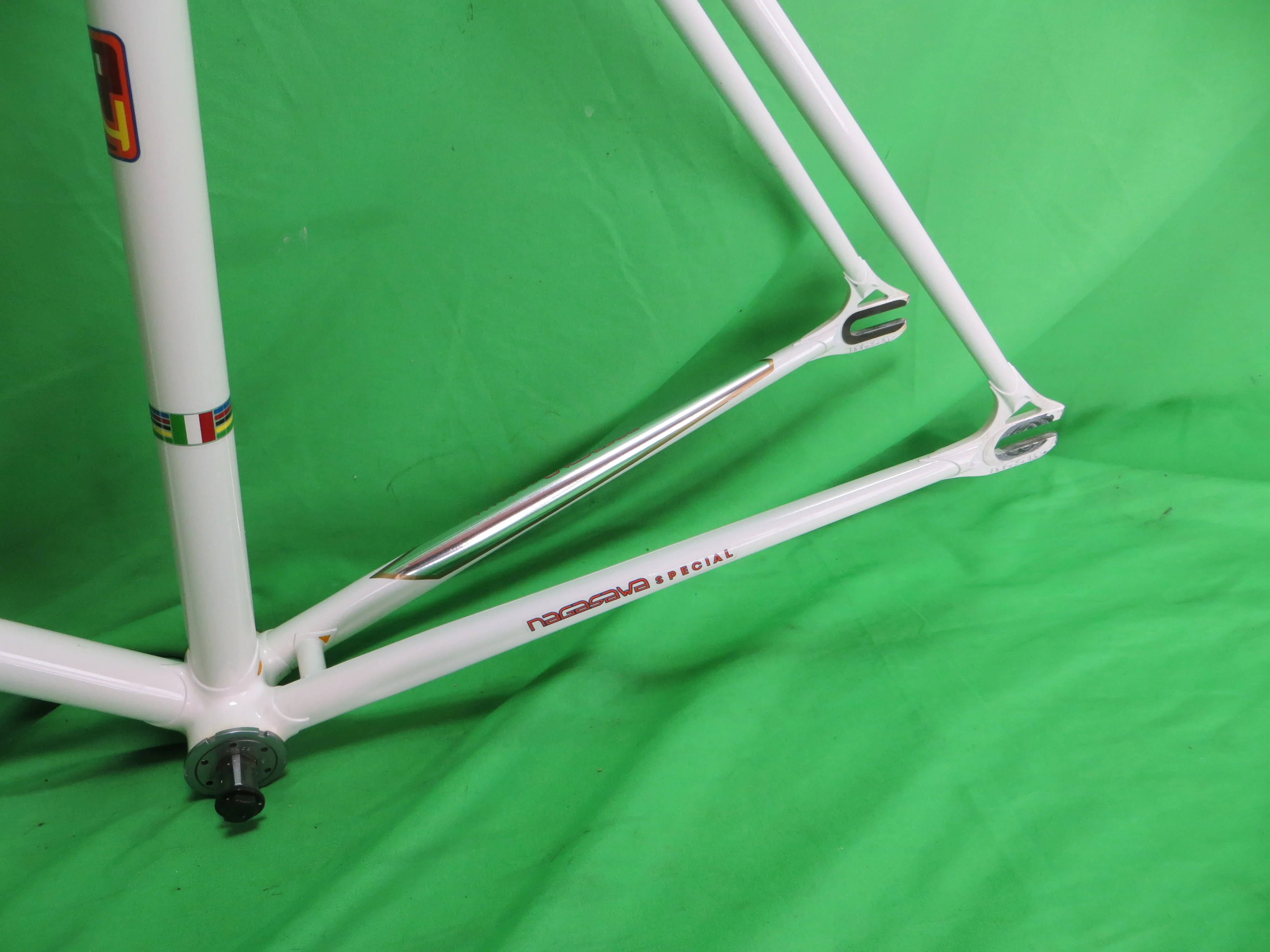 Nagasawa // White // 51.5cm Used By SS-Class Keirin Rider - Image 7