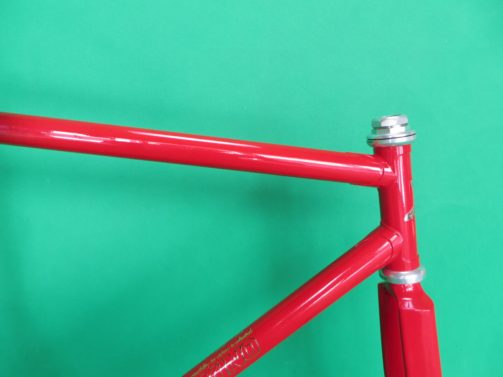 Never Used Makino Columbus Max Fork/  Reynolds 631 // Red / Black Fade // 52.5cm - Image 11