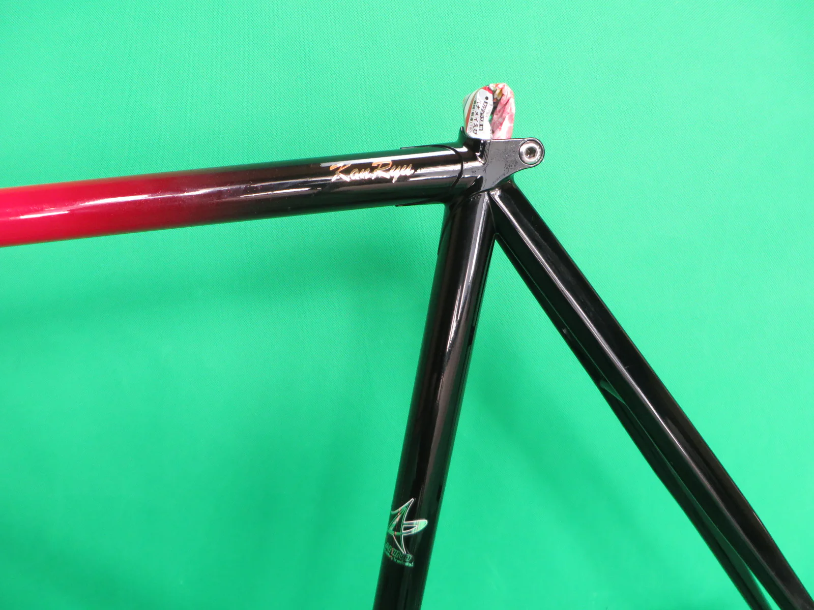 Never Used Makino Columbus Max Fork/  Reynolds 631 // Red / Black Fade // 52.5cm - Image 5