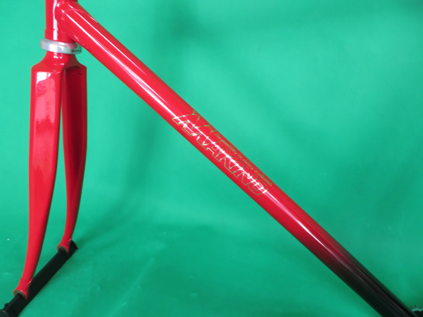 Never Used Makino Columbus Max Fork/  Reynolds 631 // Red / Black Fade // 52.5cm - Image 6