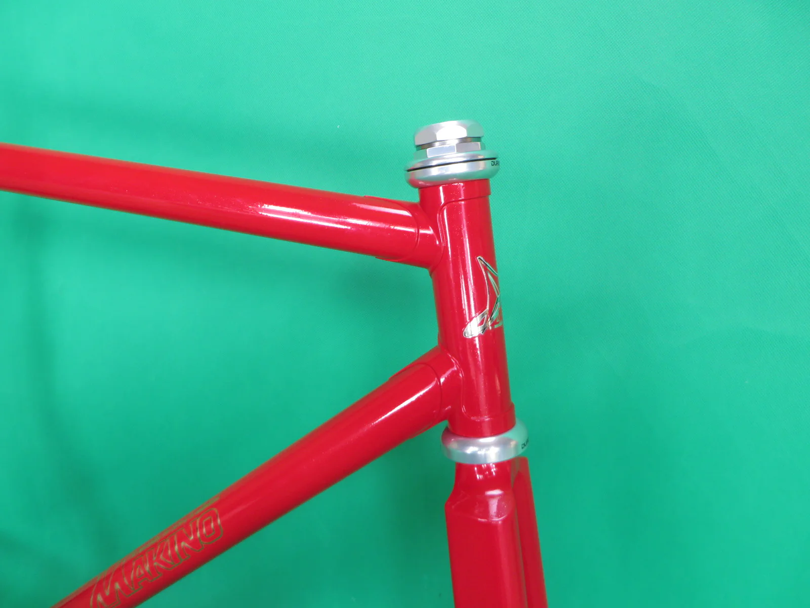 Never Used Makino Columbus Max Fork/  Reynolds 631 // Red / Black Fade // 52.5cm - Image 9