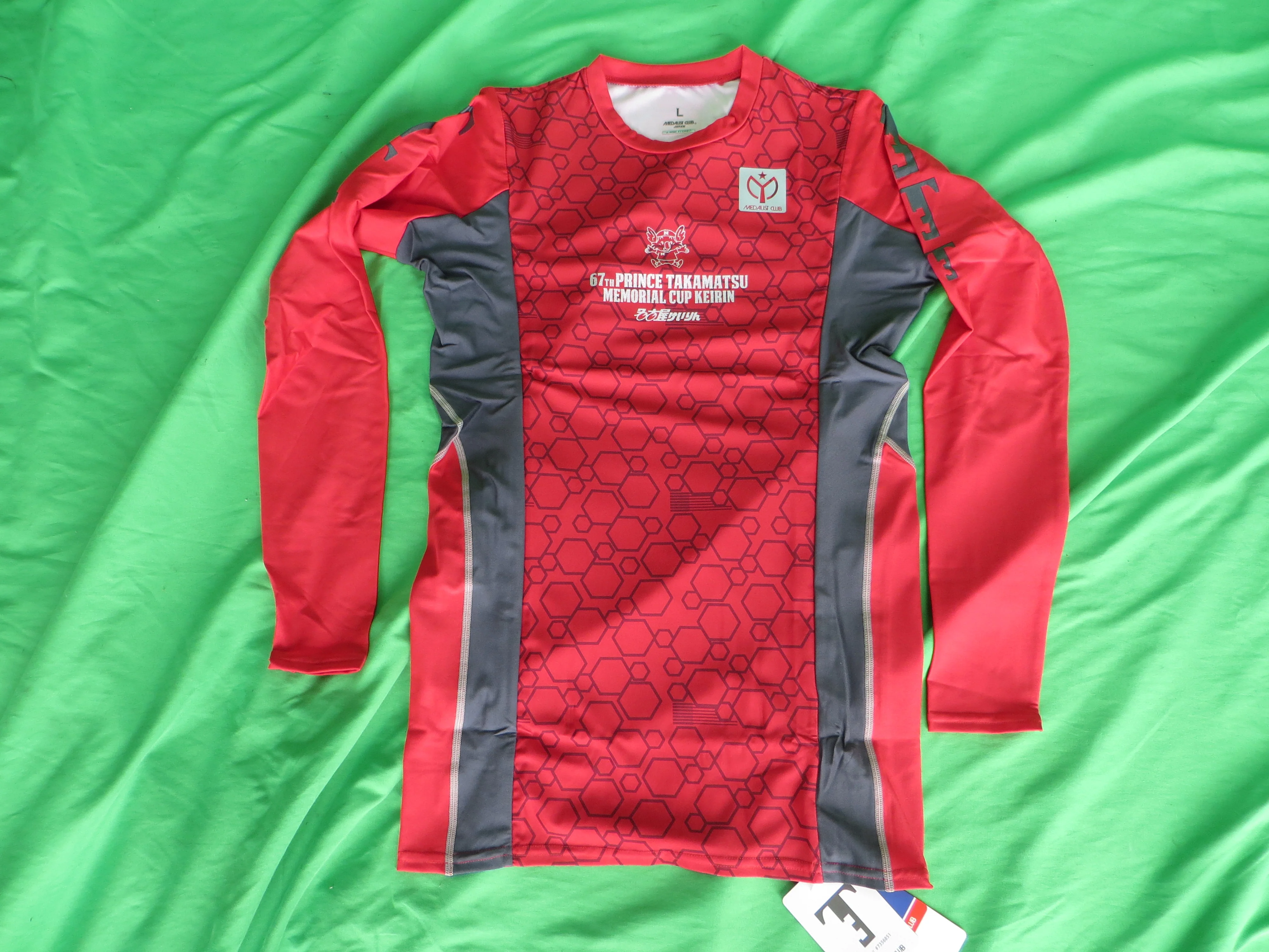 Never Used Medalist Club Official Keirin Long Sleeve Shirt Japanese L Size (American M) /250105