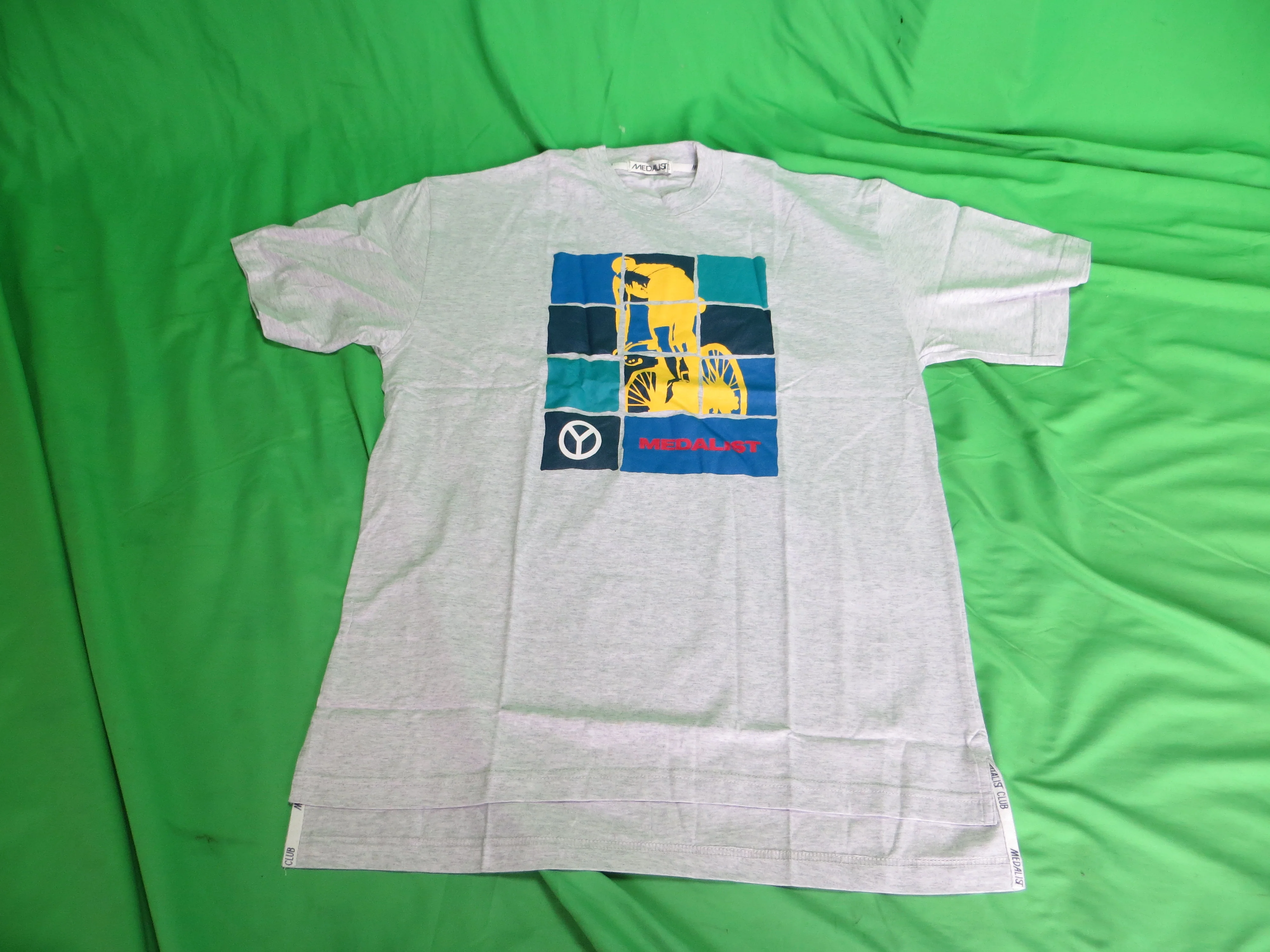 NOS Medalist Club Short Sleeve T-shirt Japanese XL Size (American L)