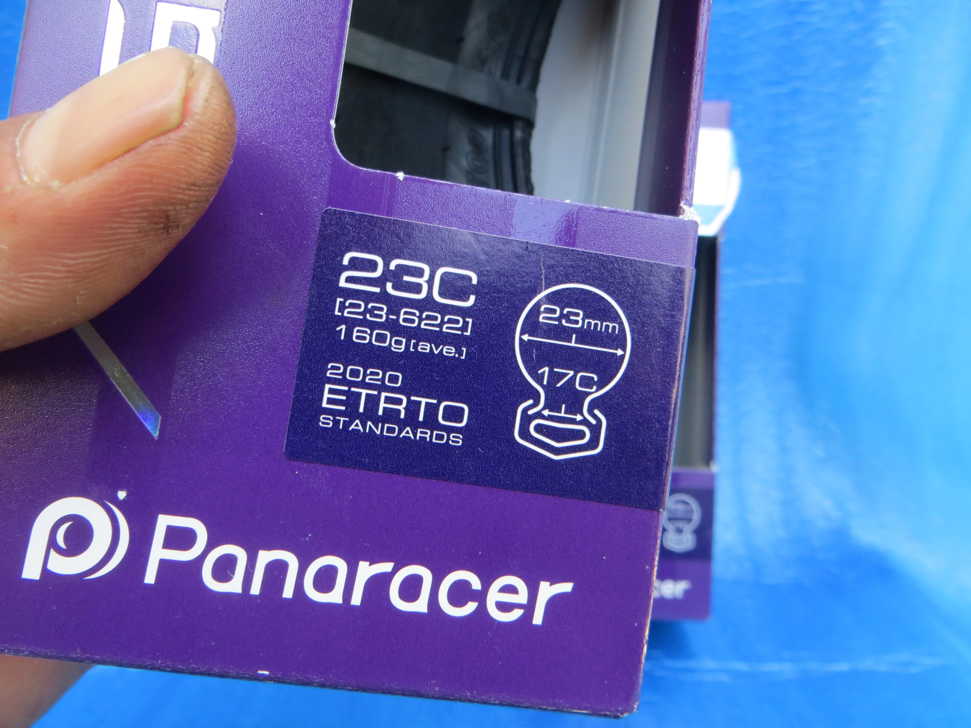 Never Used Panaracer Agilist Light Tire 700c x 23c Clincher PAIR (25061618) - Image 2