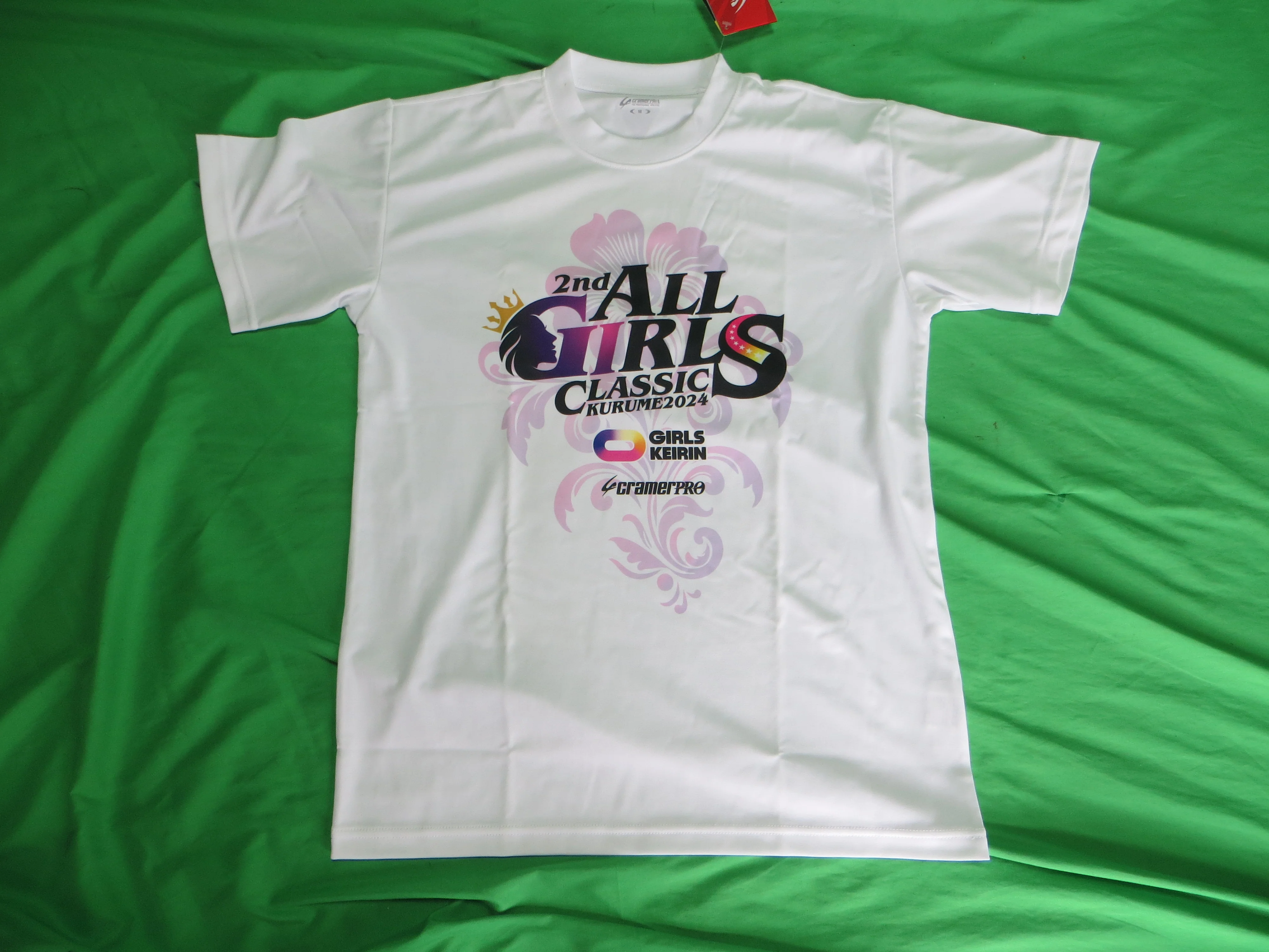 Never Used  Official GIRLS Keirin Short Sleeve T-shirt American S / Japanese M /251123