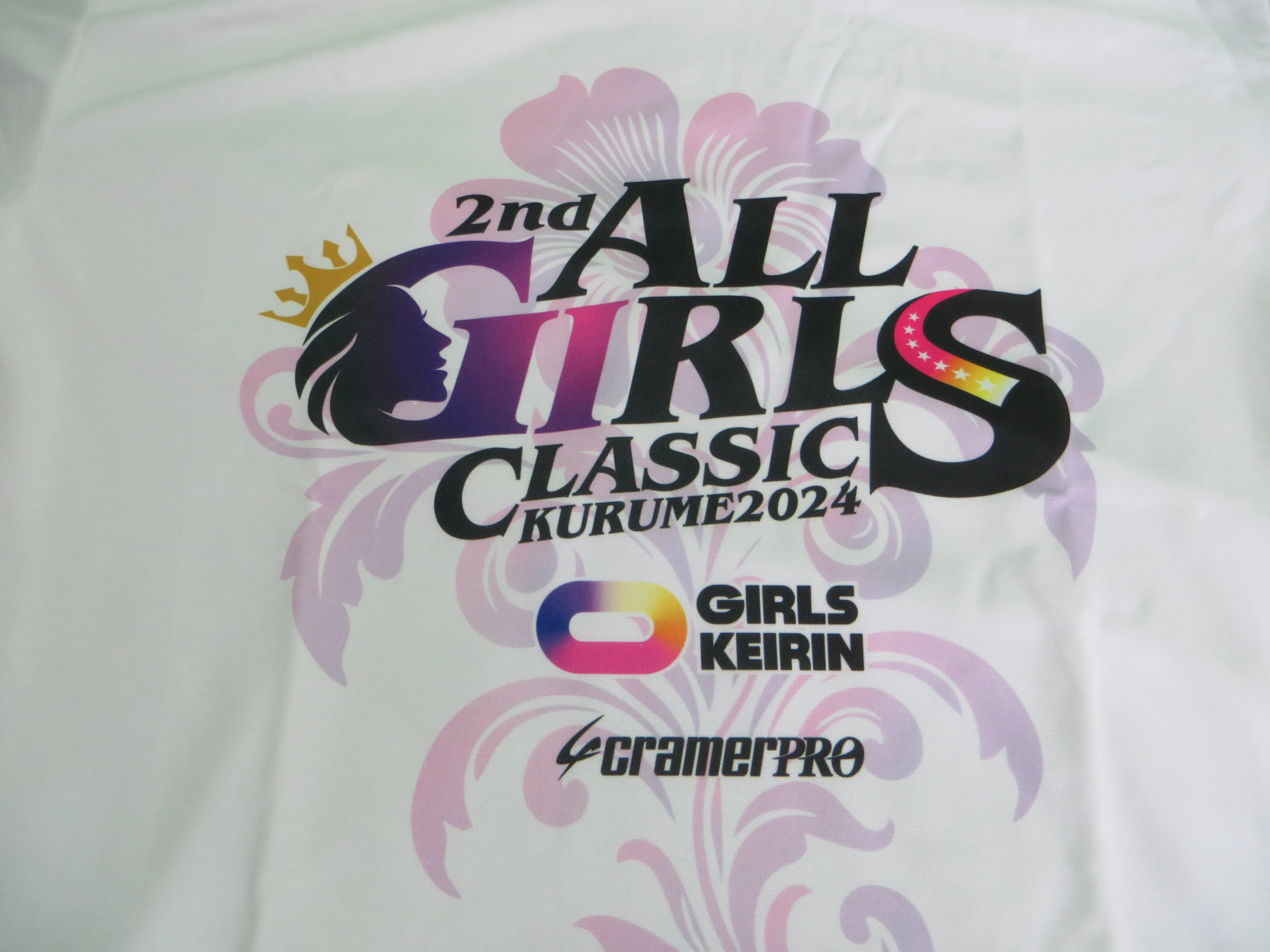 Never Used  Official GIRLS Keirin Short Sleeve T-shirt American S / Japanese M /251123 - Image 2