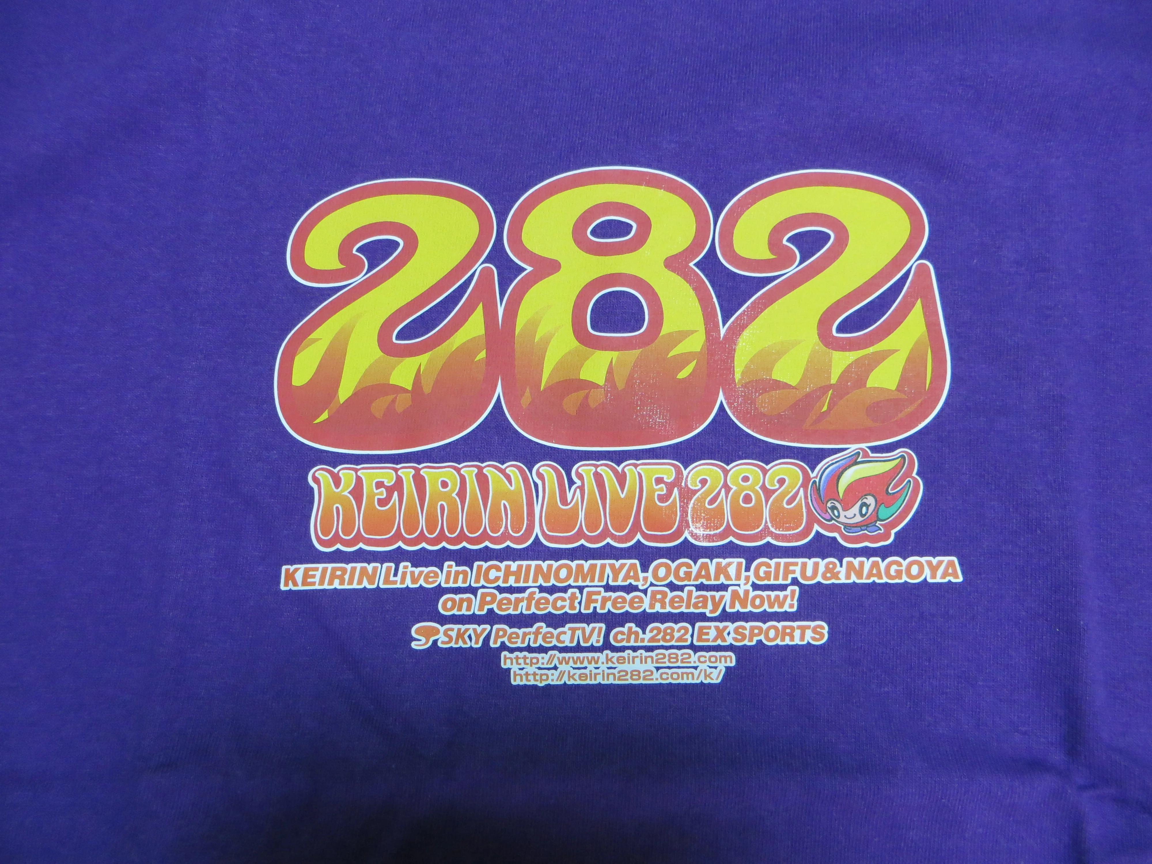 Never Used Short Sleeve Official Keirin T-shirt Jaoanese XL American L /2501061 - Image 2