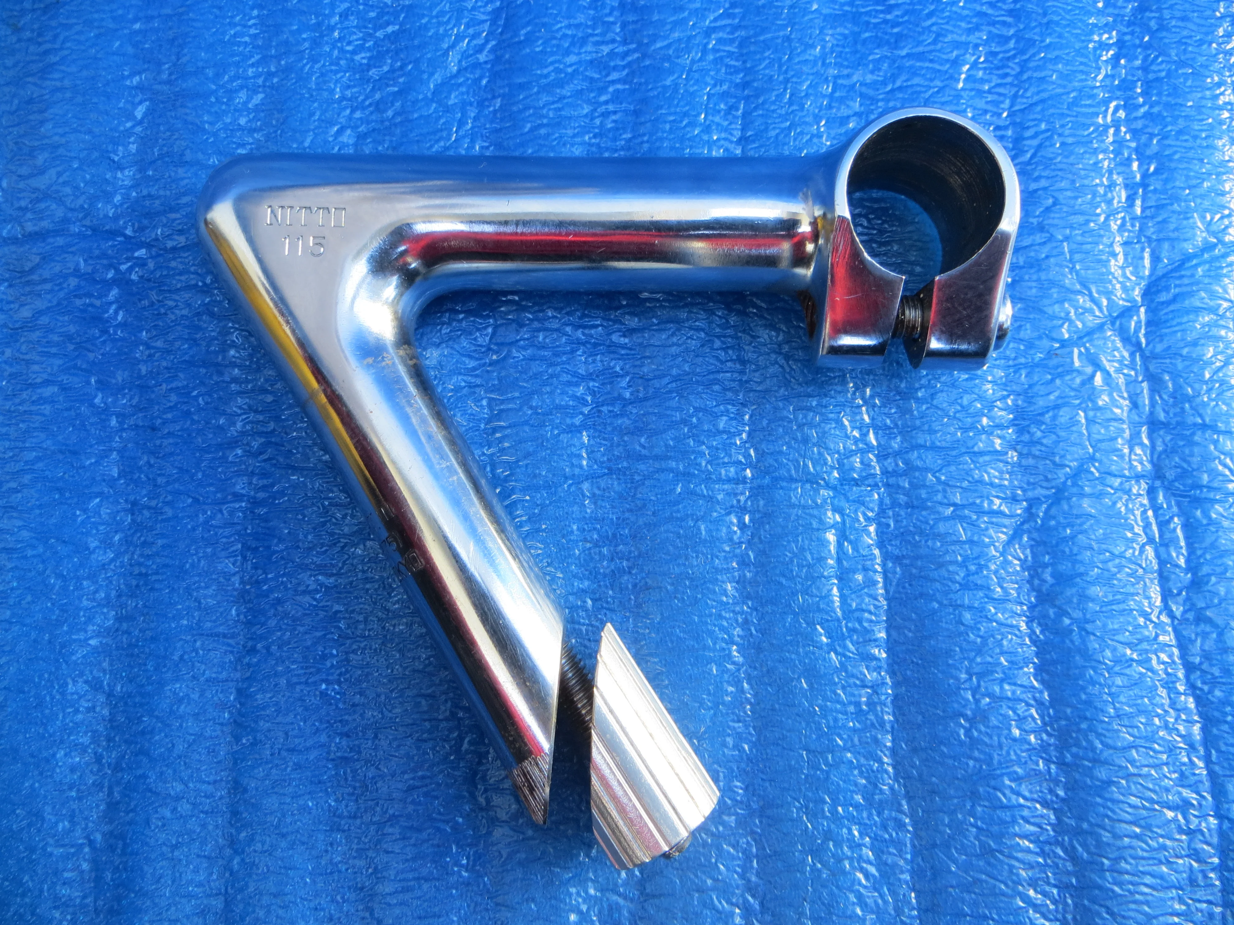 Nitto Jaguar 115mm 58Degree NJS Approved Steel Stem (26020307)