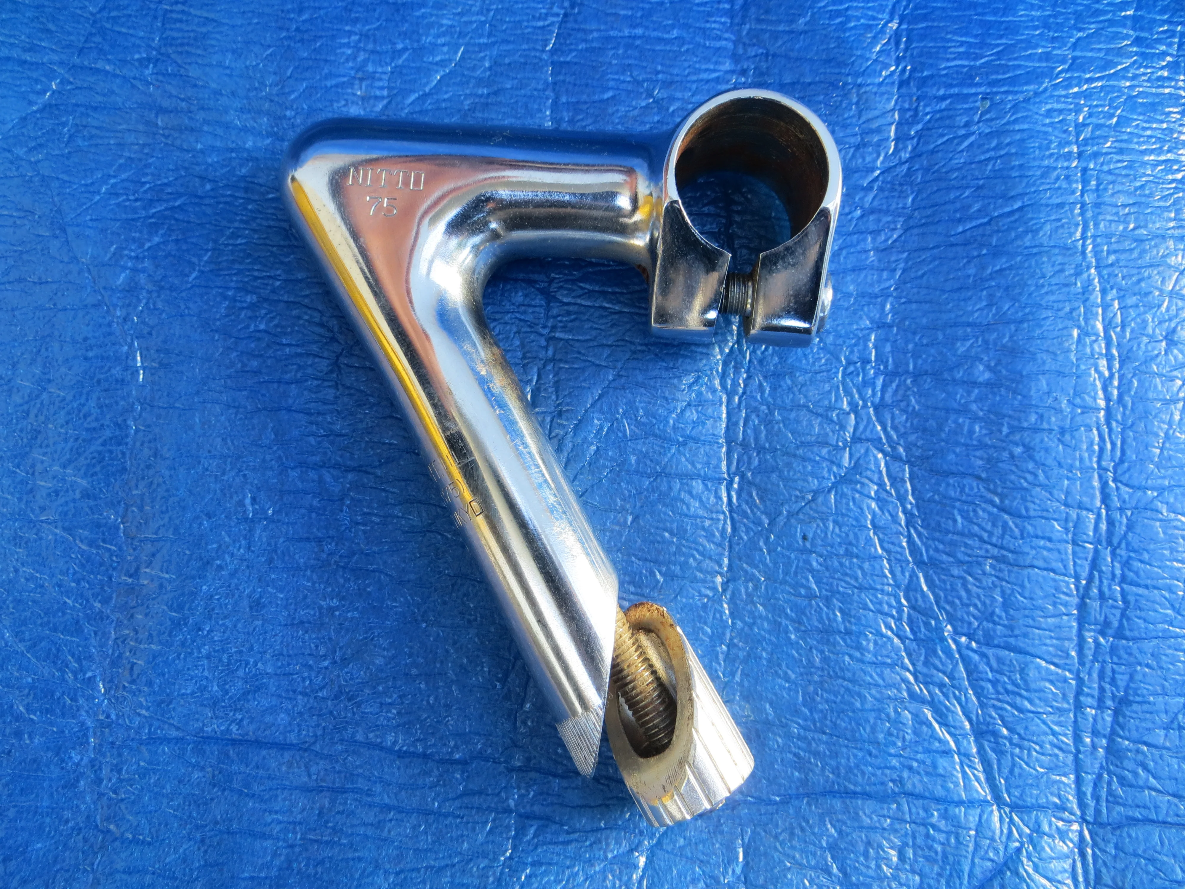 Nitto Jaguar 75mm 58Degree NJS Approved Steel Stem (25010801)