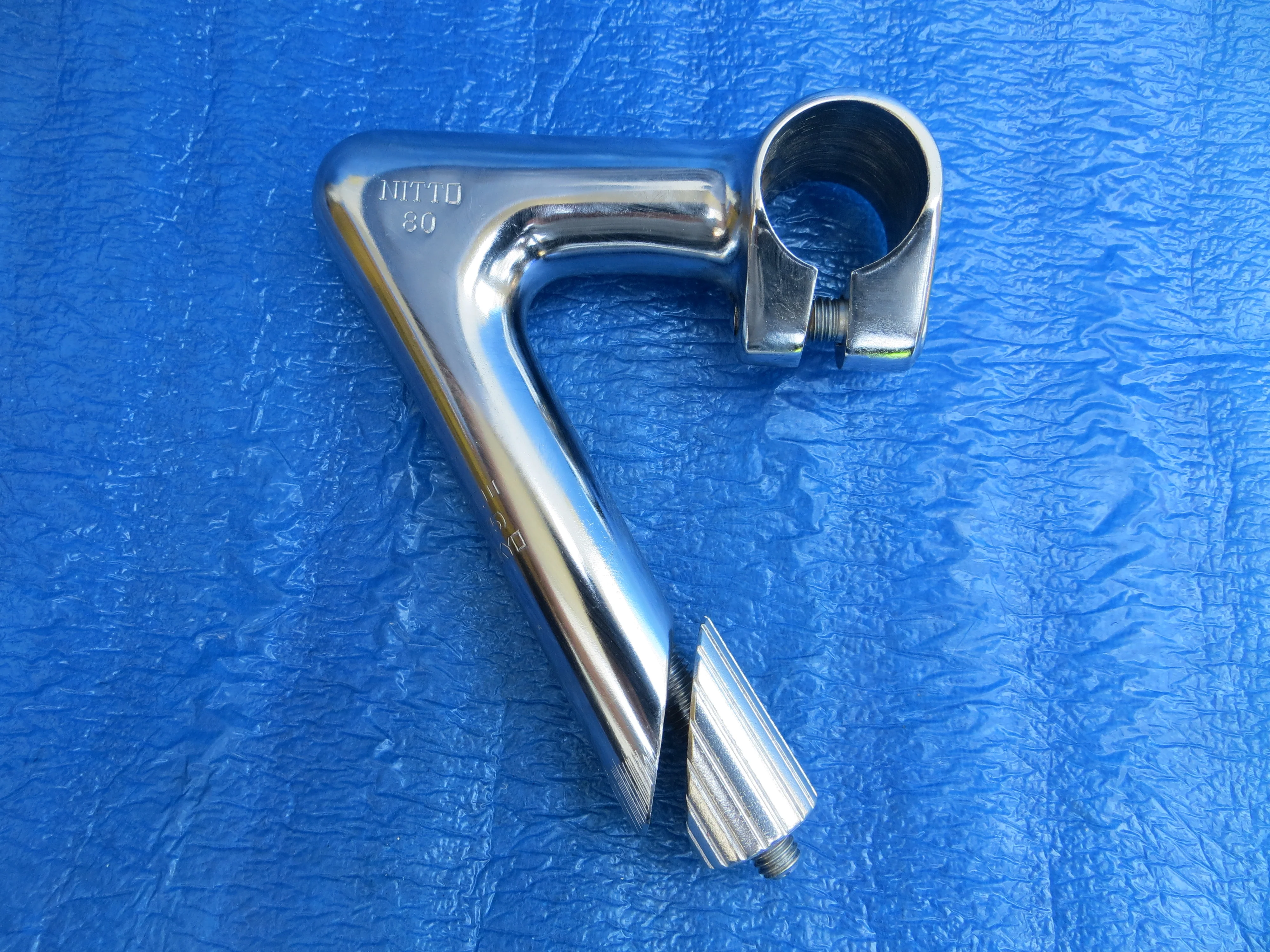 Nitto Jaguar 80mm 58Degree NJS Approved Steel Stem (26050202)
