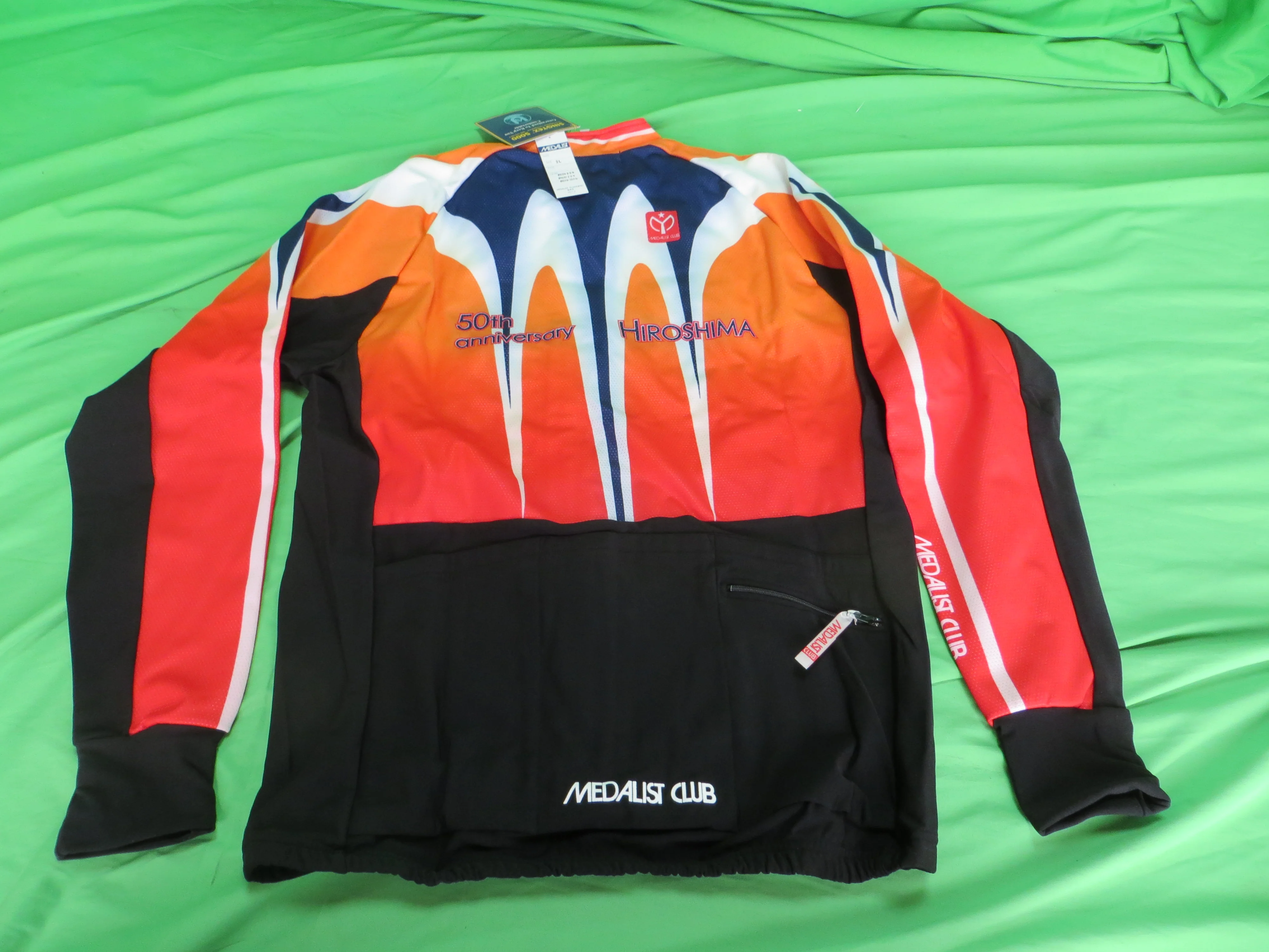 NOS Medalist Club Long Sleeve Winter Official Keirin Jersey Japanese 3L Size (American LL) - Image 2