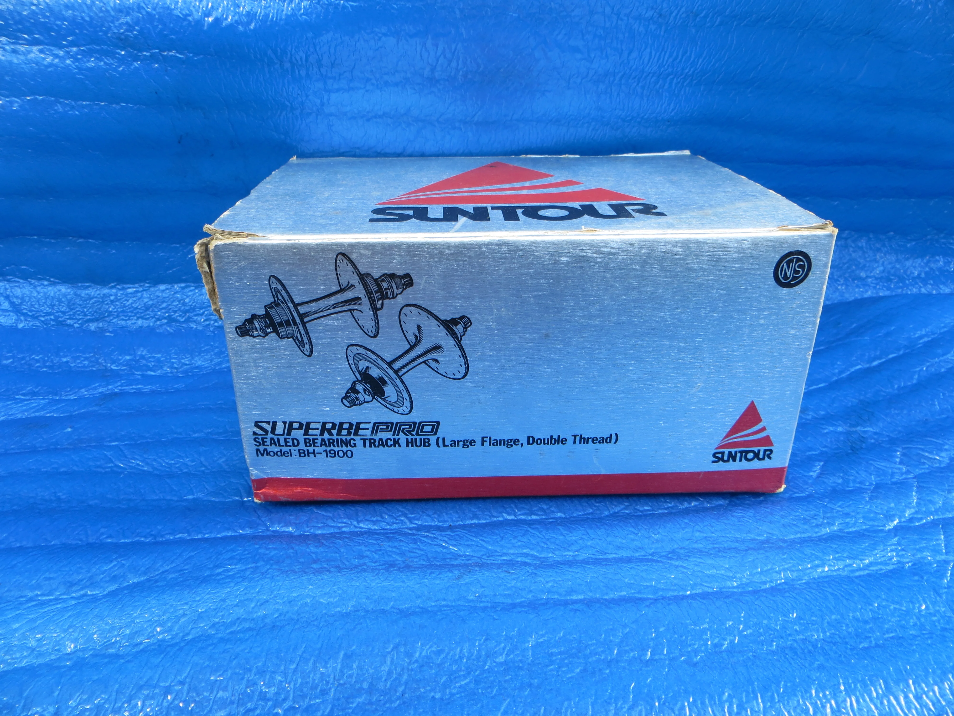 NOS Suntour Superbe Pro 36H 120mm F&R NJS Approved Hub set (26022802)