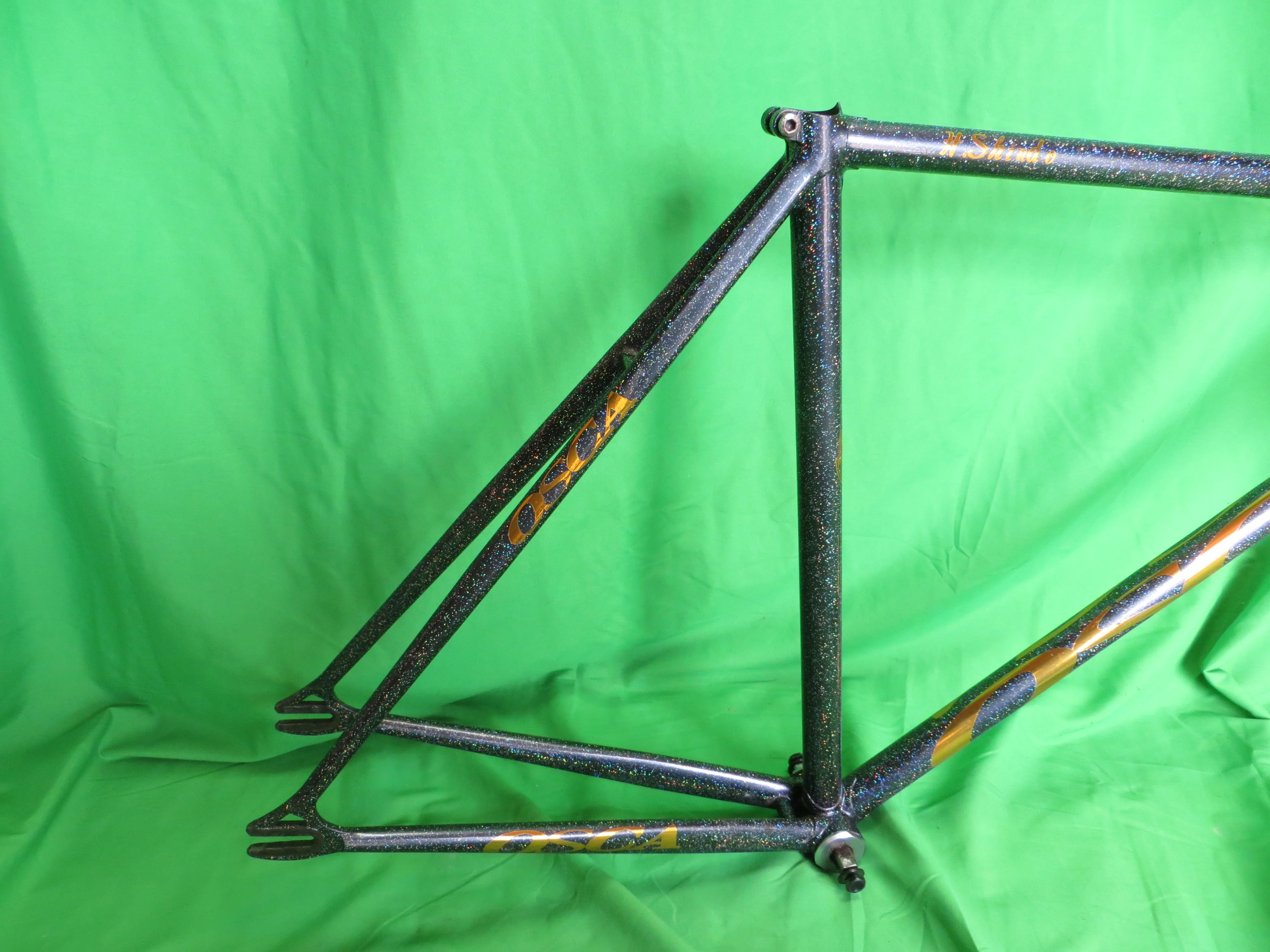 OSCA // Black with Super Rainbow Flake // 52.5cm - Image 15