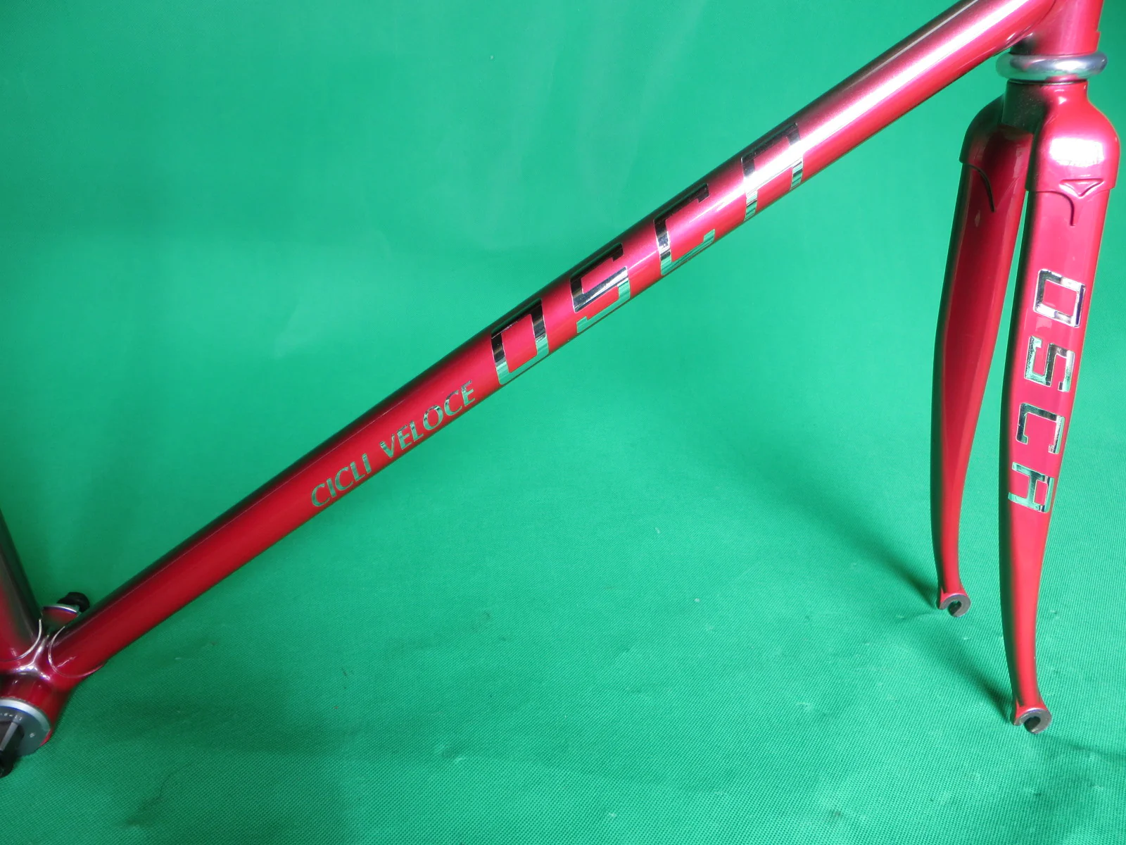 Osca // Red Grey Metallic Fade // Columbus Max Fork // 51.5cm - Image 13