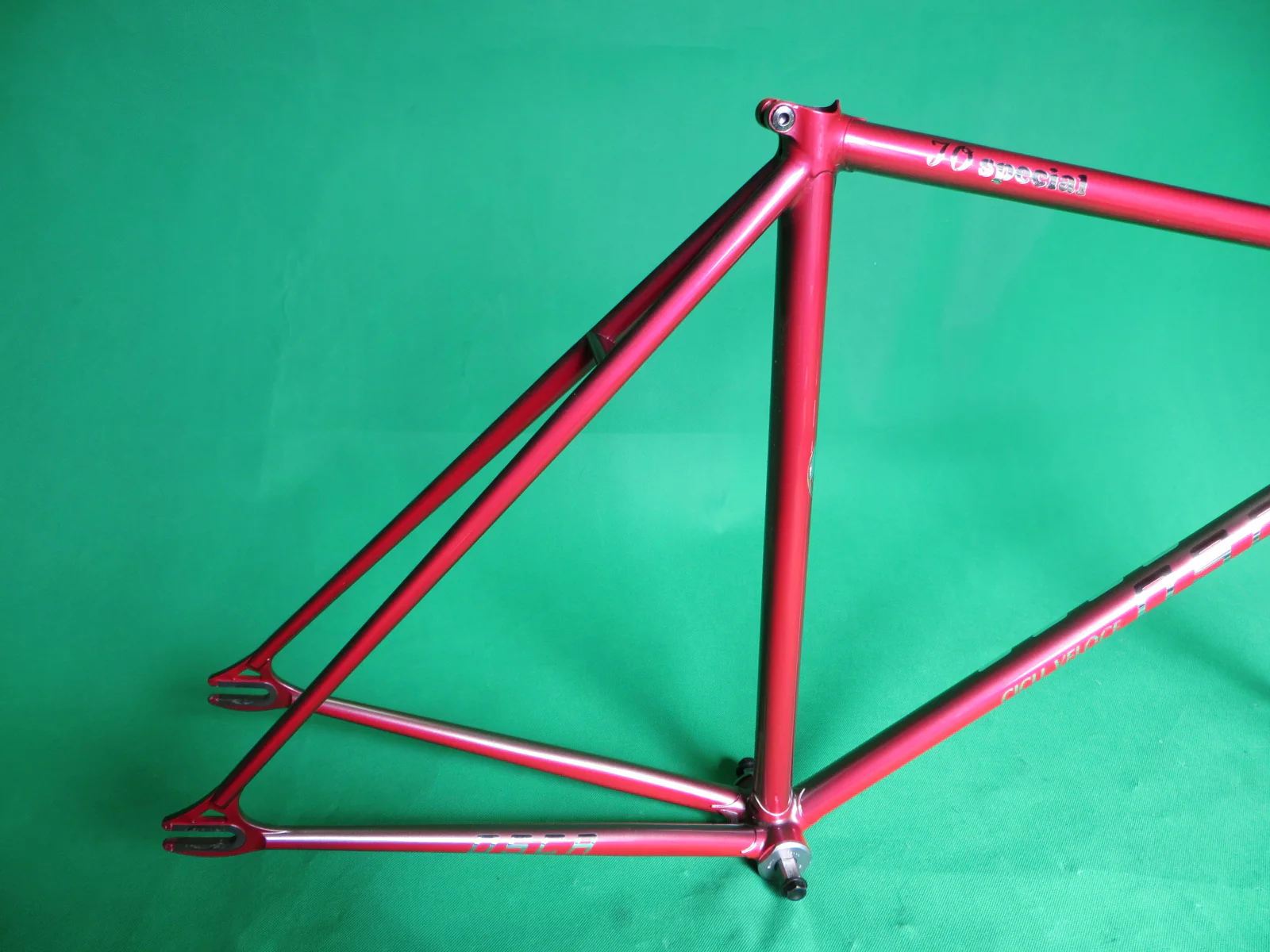 Osca // Red Grey Metallic Fade // Columbus Max Fork // 51.5cm - Image 15