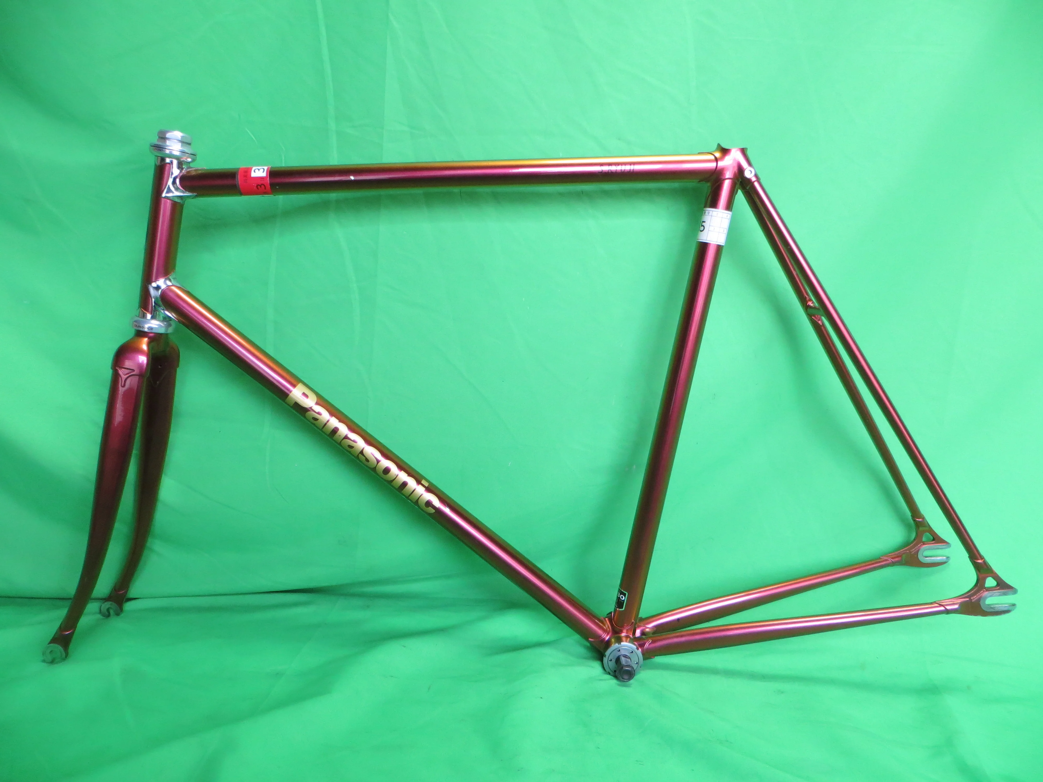 Panasonic Columbus Max Fork // Aurora / Chrome Plated Lugs // 56cm