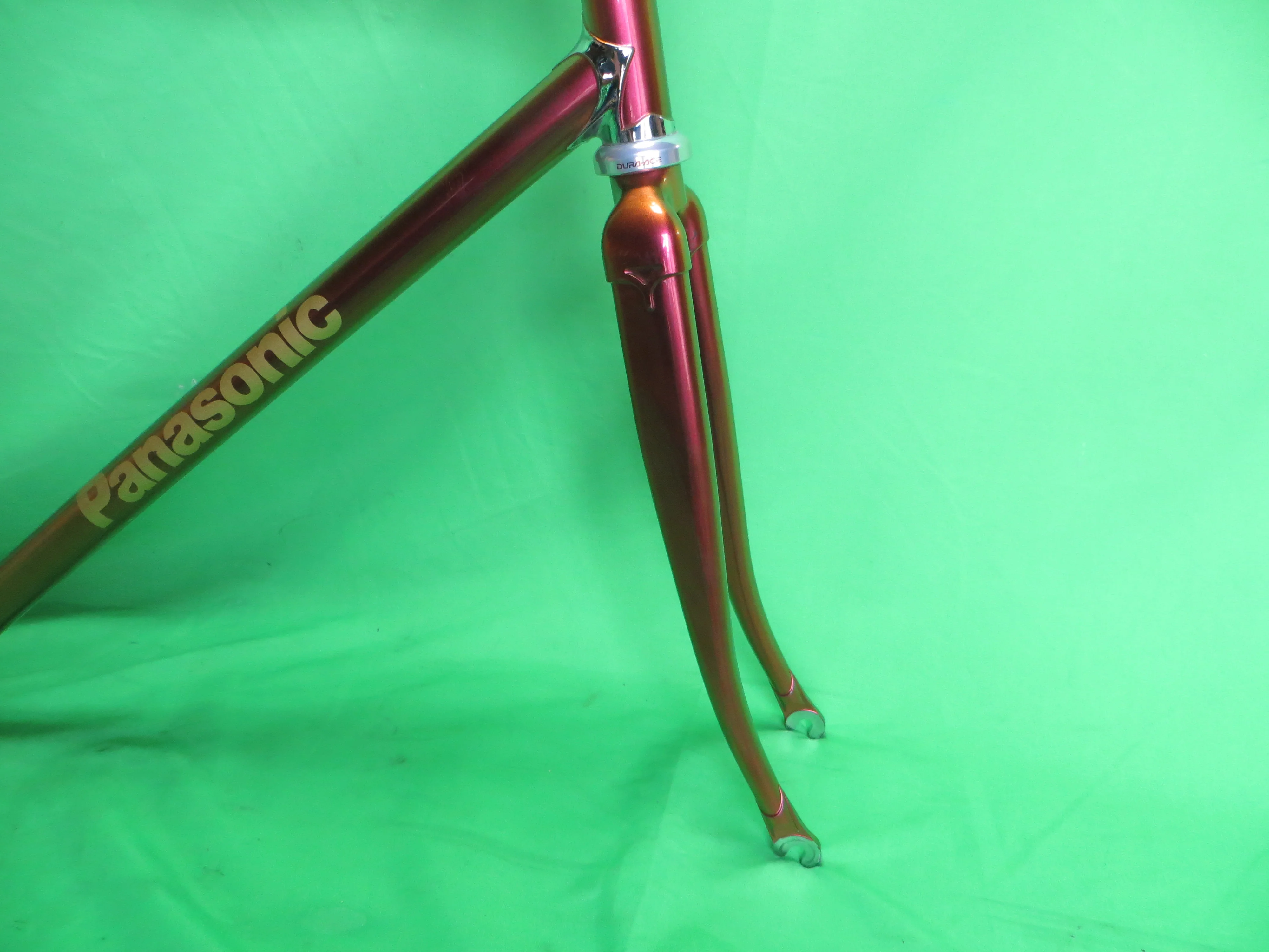 Panasonic Columbus Max Fork // Aurora / Chrome Plated Lugs // 56cm - Image 10