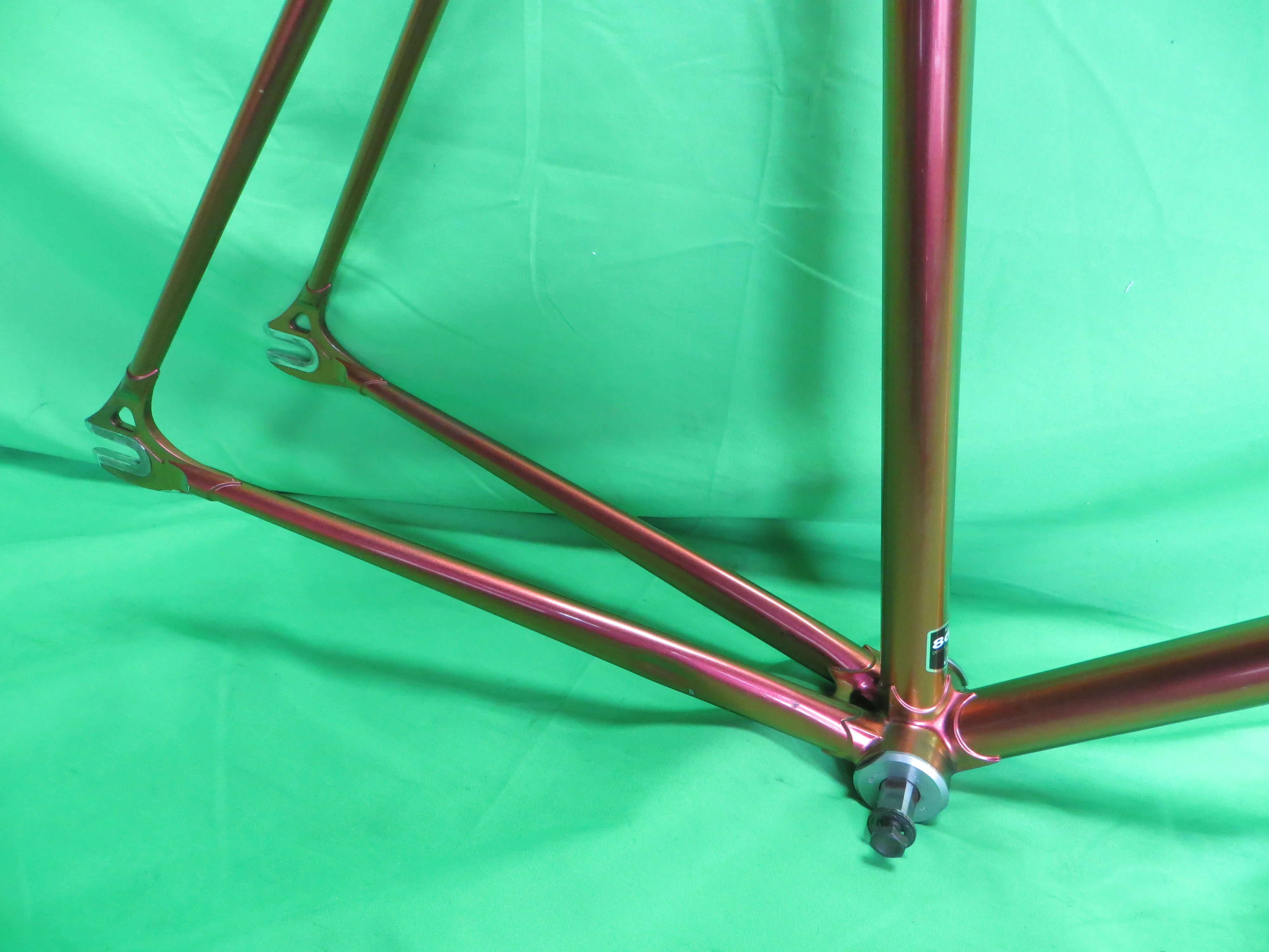 Panasonic Columbus Max Fork // Aurora / Chrome Plated Lugs // 56cm - Image 14