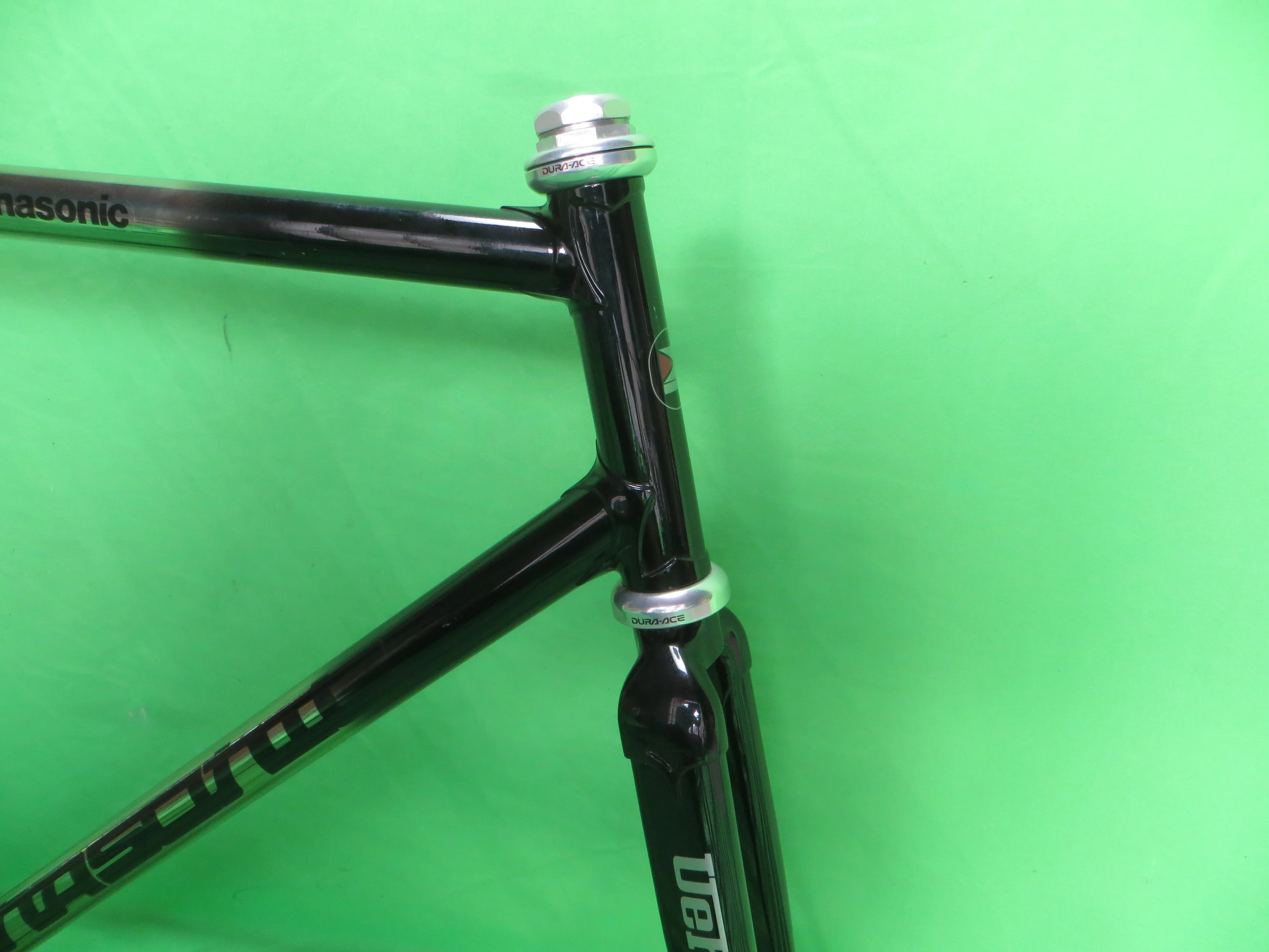 Panasonic Columbus Max Fork // Chrome Plated / Black Fade // 57cm - Image 9